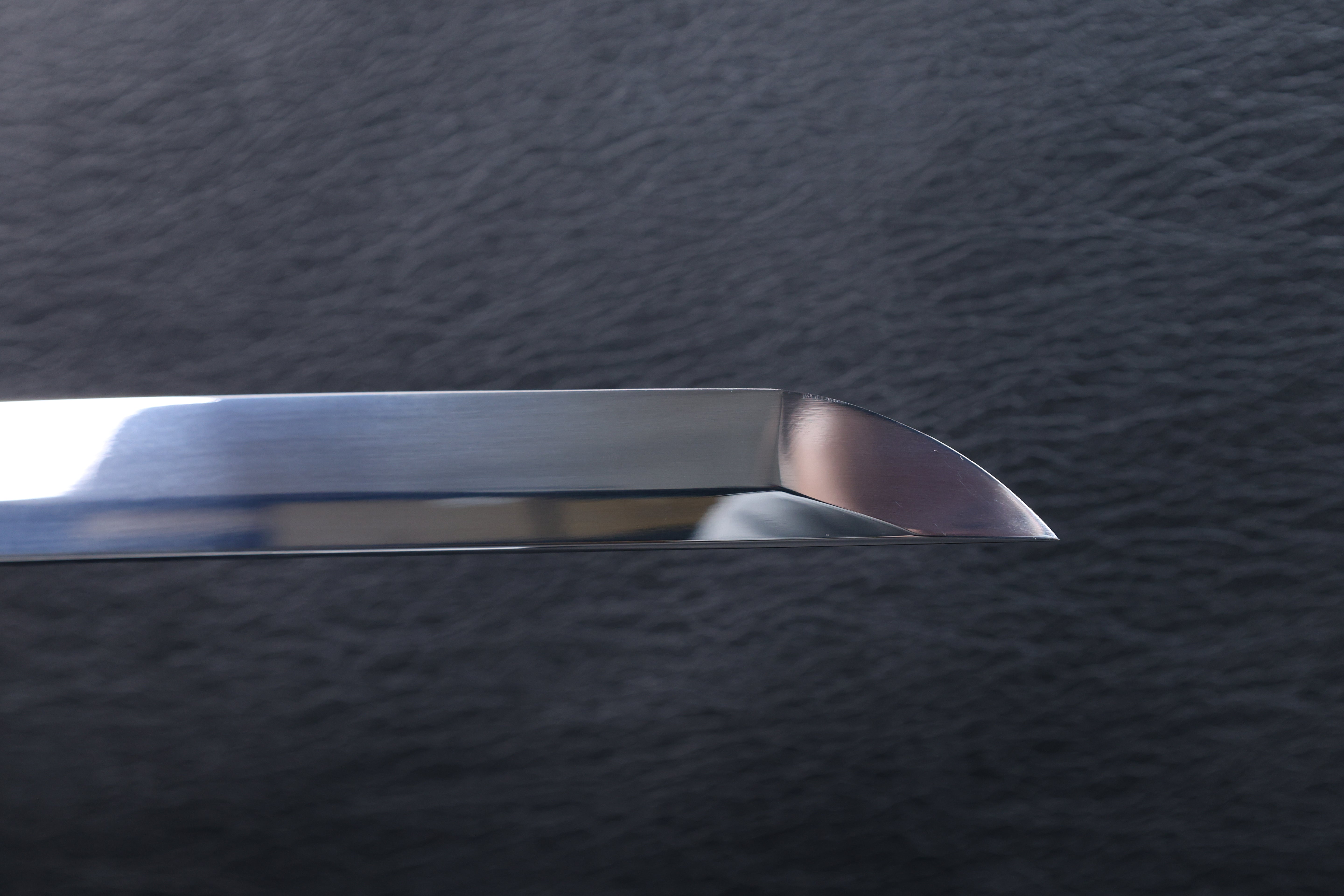 Katana Takanobu 9260 Spring Steel Premium Mirror Polish with Black Saya | KSA Jiang