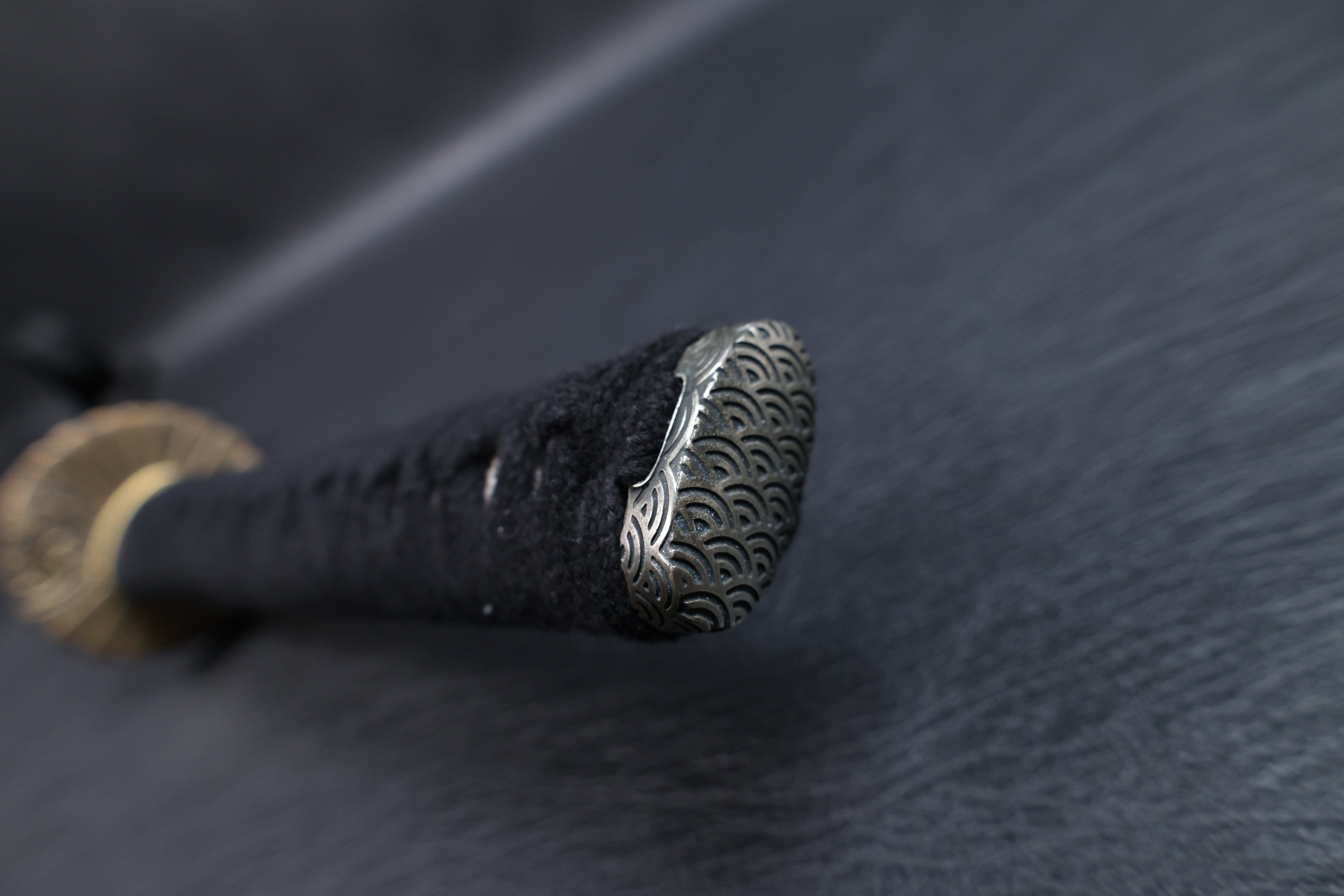 Katana Takanobu 9260 Spring Steel Premium Mirror Polish with Black Saya | KSA Jiang