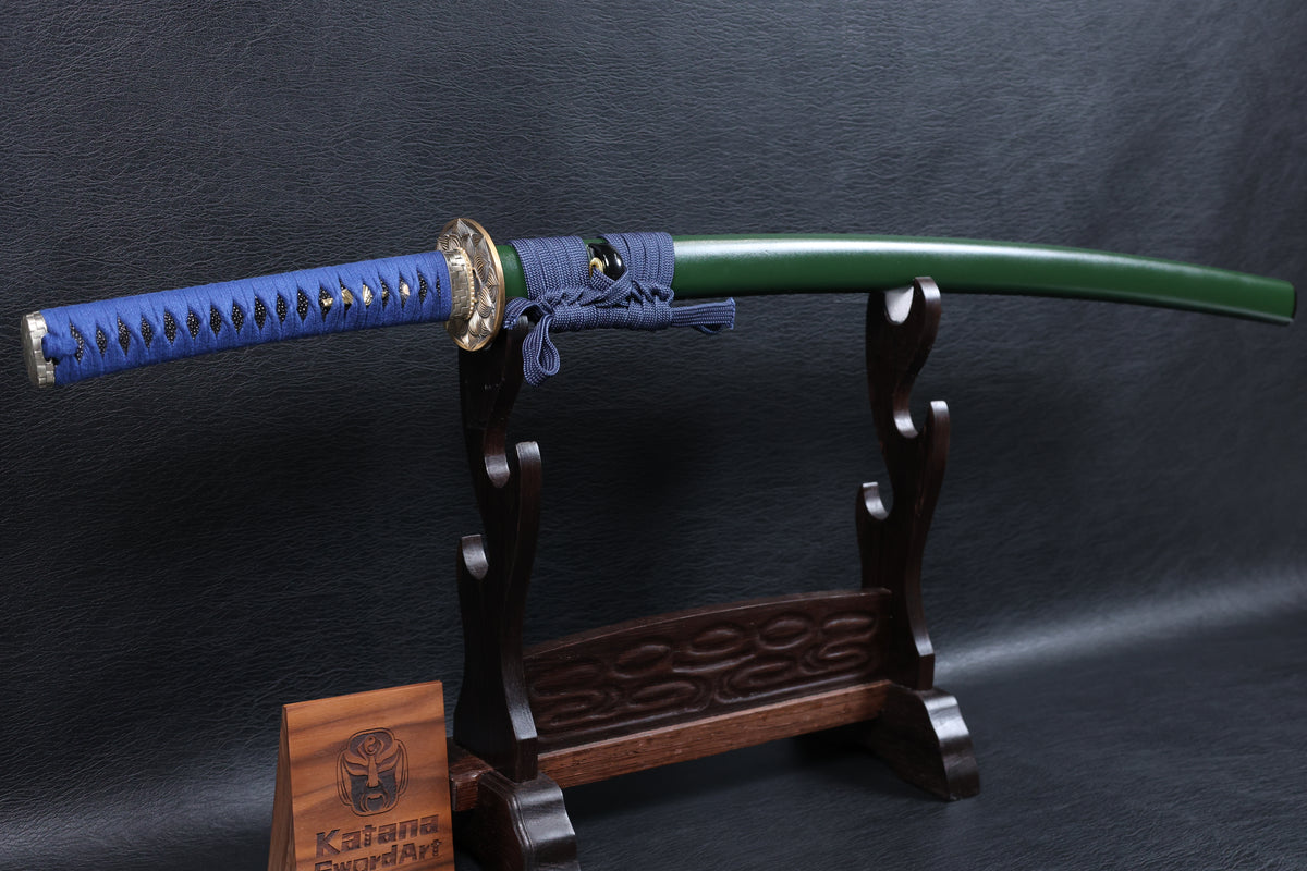 Katana Yasumasa T10 Clay Tempered Blade with Choji Hamon | KSA Jiang