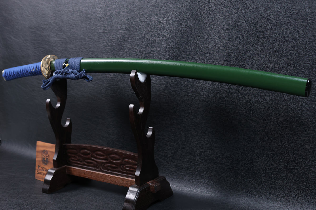 Katana Yasumasa T10 Clay Tempered Blade with Choji Hamon | KSA Jiang