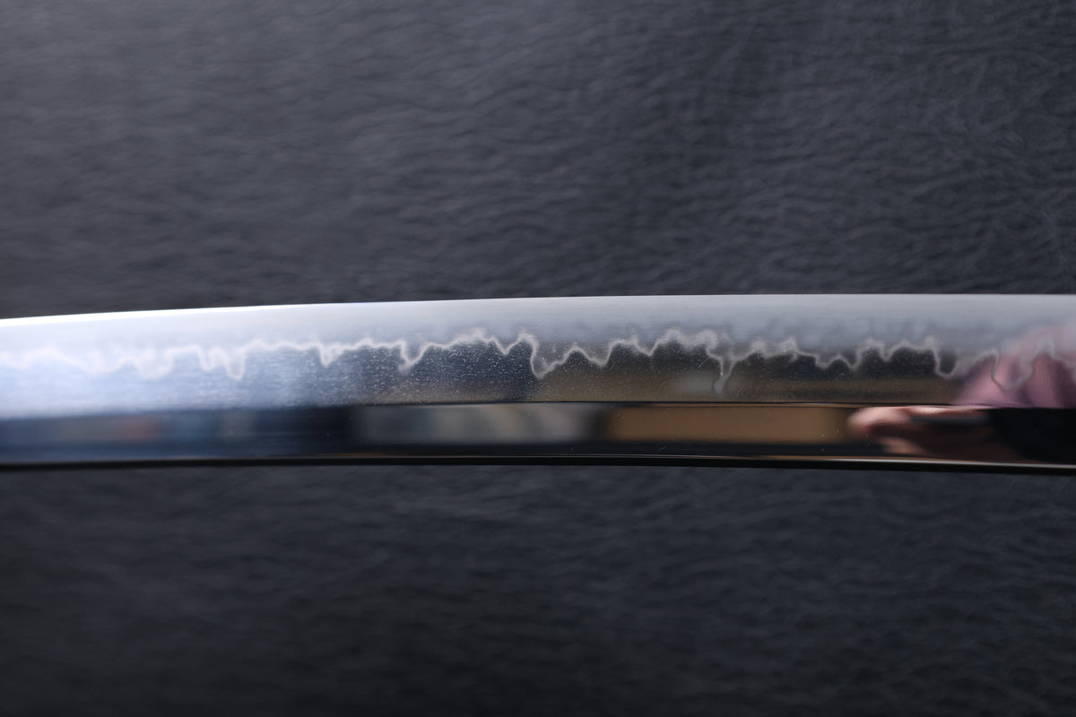 Katana Yasumasa T10 Clay Tempered Blade with Choji Hamon | KSA Jiang