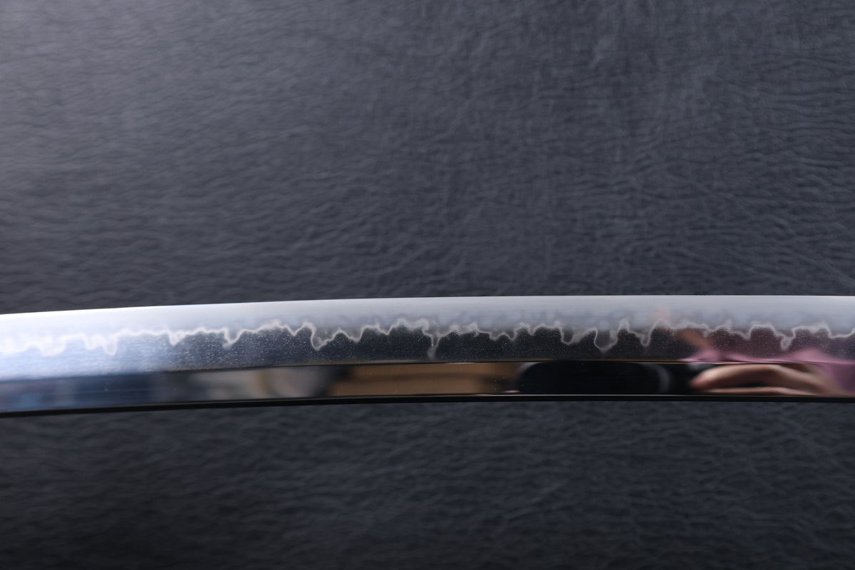 Katana Guan Yu T10 Clay Tempered Blade with Choji Hamon | KSA Signature