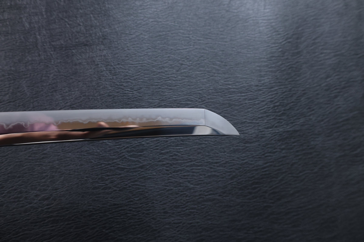 Katana Naoshige T10 Clay Tempered Blade with Choji Hamon | KSA Jiang