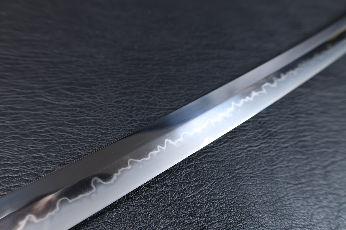 Katana Yasumasa T10 Clay Tempered Blade with Choji Hamon | KSA Jiang
