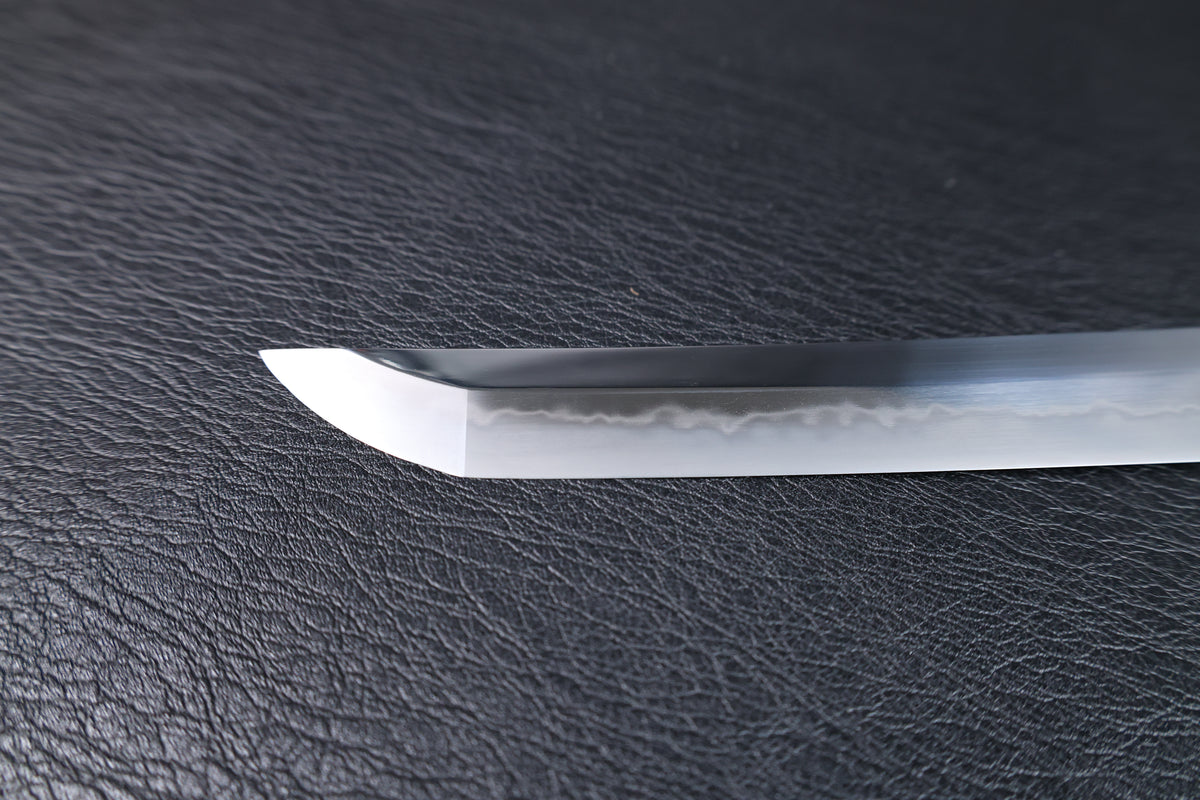 Katana Naoshige T10 Clay Tempered Blade with Choji Hamon | KSA Jiang
