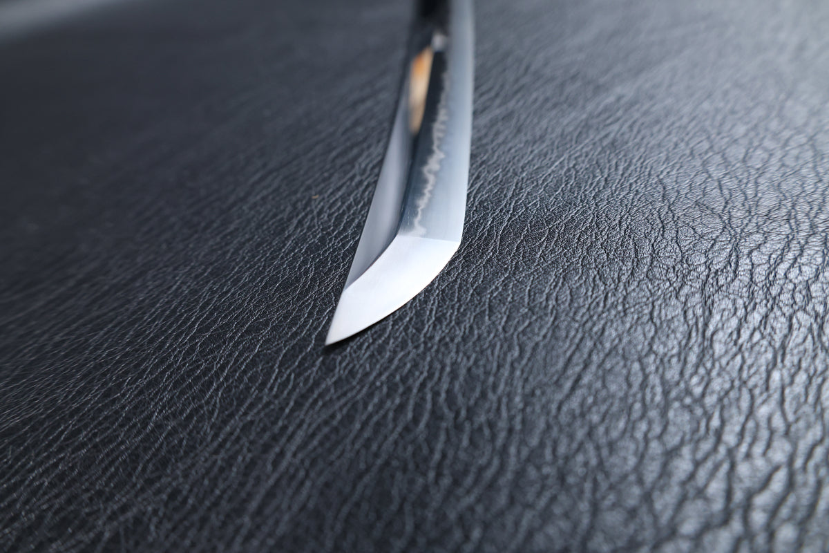 Katana Naoshige T10 Clay Tempered Blade with Choji Hamon | KSA Jiang