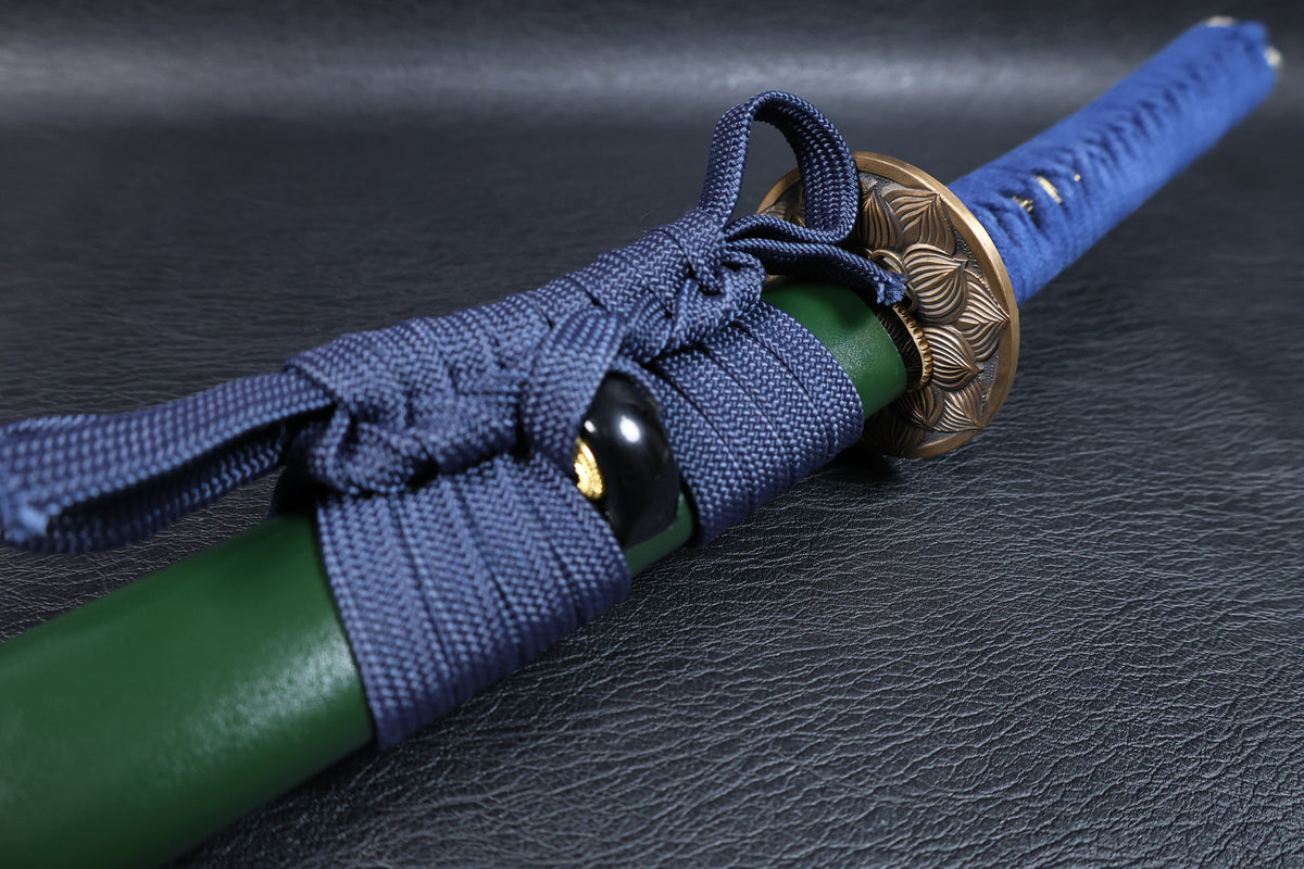 Katana Yasumasa T10 Clay Tempered Blade with Choji Hamon | KSA Jiang
