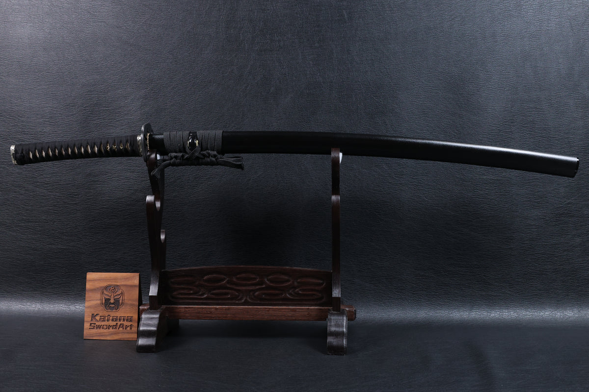Katana Guan Yu T10 Clay Tempered Blade with Choji Hamon | KSA Signature