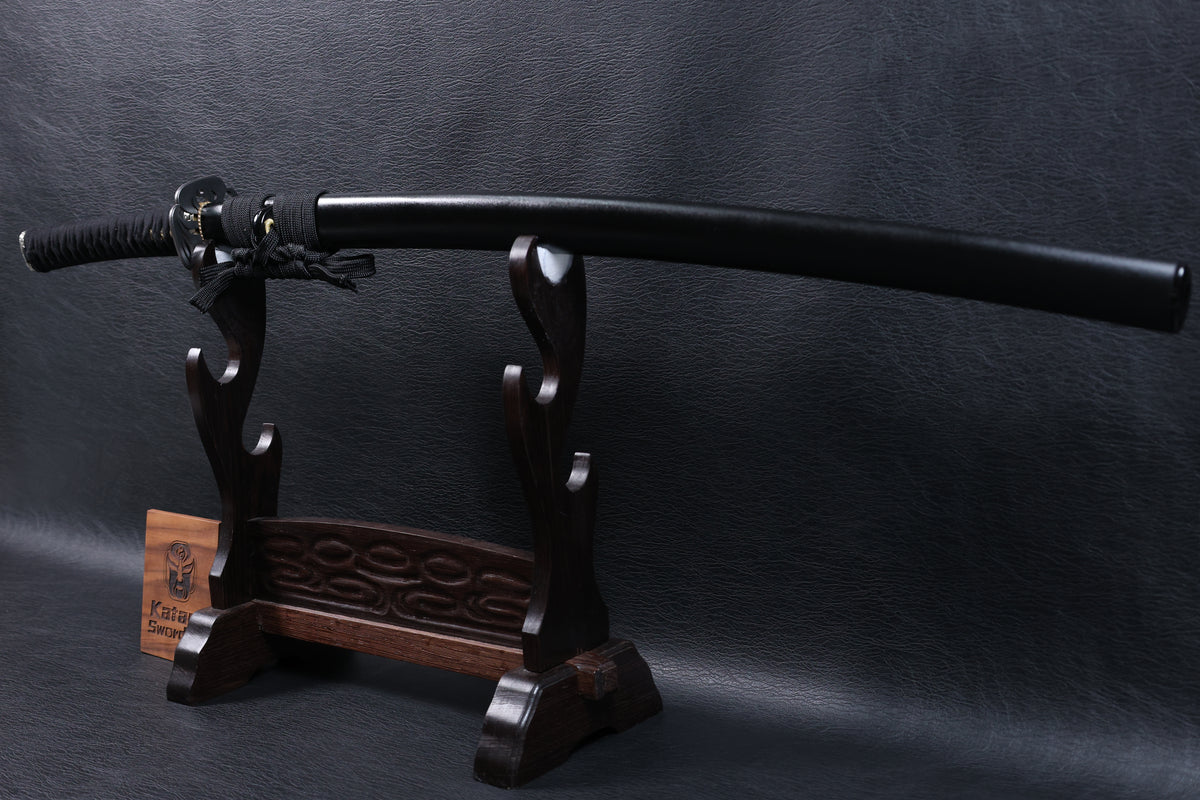 Katana Guan Yu T10 Clay Tempered Blade with Choji Hamon | KSA Signature