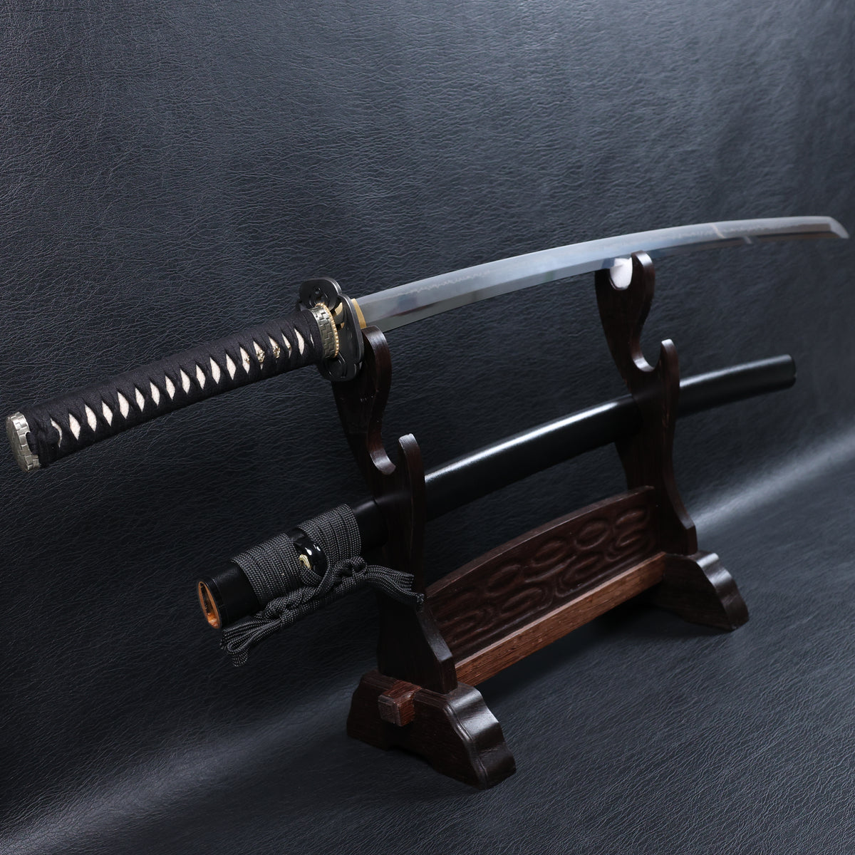 Katana Guan Yu T10 Clay Tempered Blade with Choji Hamon | KSA Signature