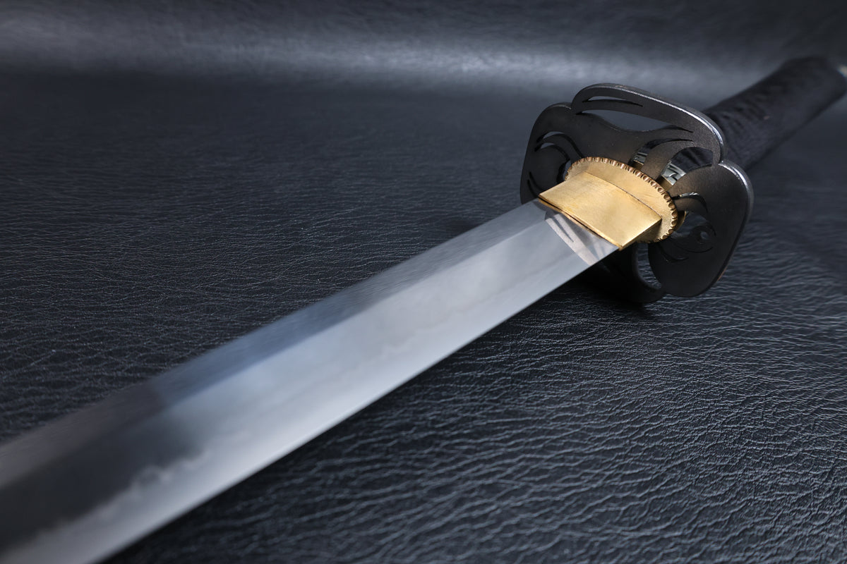 Katana Guan Yu T10 Clay Tempered Blade with Choji Hamon | KSA Signature