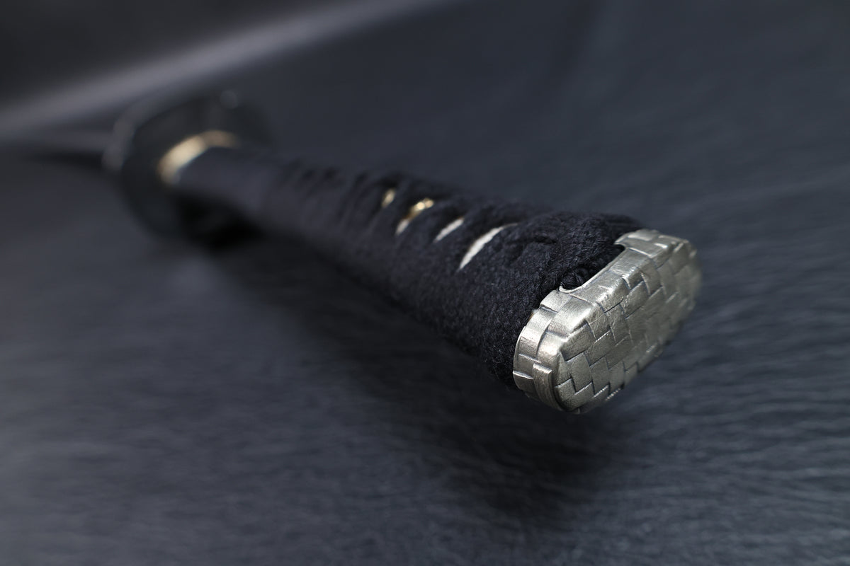 Katana Guan Yu T10 Clay Tempered Blade with Choji Hamon | KSA Signature