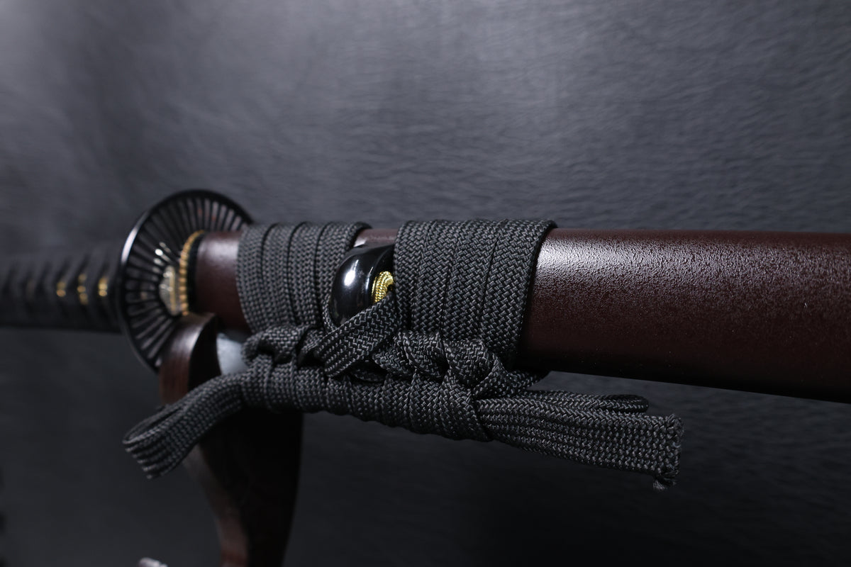 Katana Naoshige T10 Clay Tempered Blade with Choji Hamon | KSA Jiang