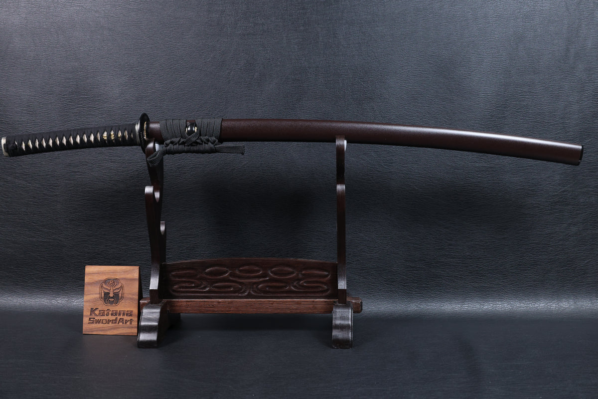 Katana Naoshige T10 Clay Tempered Blade with Choji Hamon | KSA Jiang