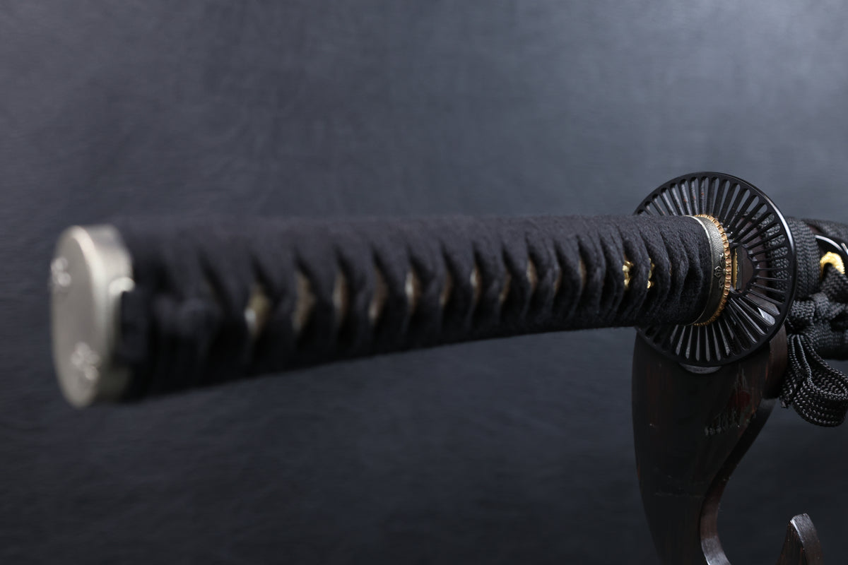 Katana Naoshige T10 Clay Tempered Blade with Choji Hamon | KSA Jiang