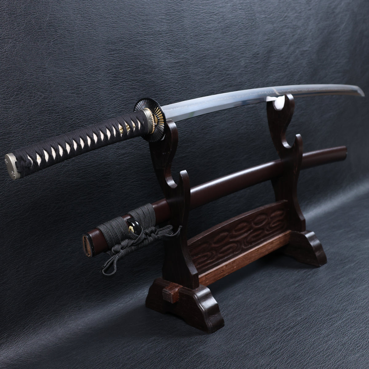 Katana Naoshige T10 Clay Tempered Blade with Choji Hamon | KSA Jiang