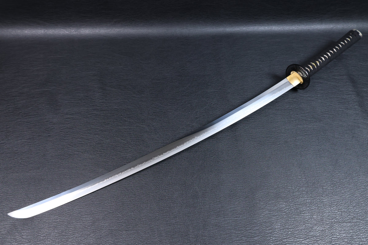 Katana Naoshige T10 Clay Tempered Blade with Choji Hamon | KSA Jiang