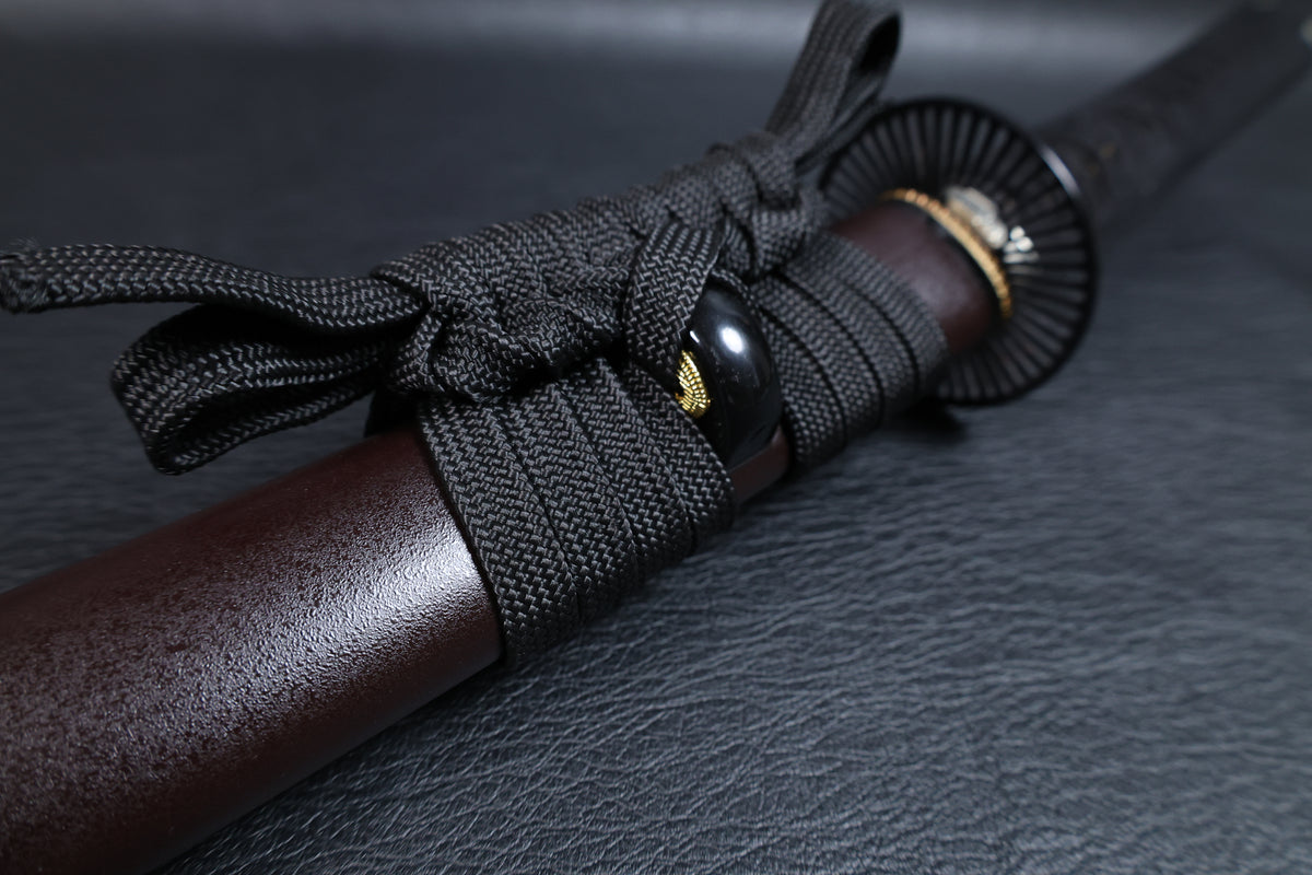 Katana Naoshige T10 Clay Tempered Blade with Choji Hamon | KSA Jiang