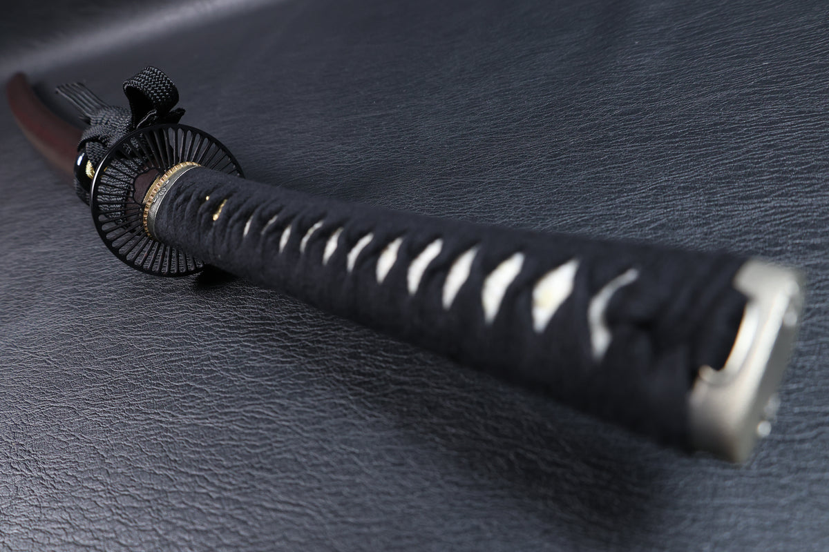 Katana Naoshige T10 Clay Tempered Blade with Choji Hamon | KSA Jiang