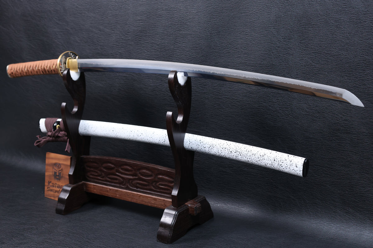Katana Takatora T10 Clay Tempered Blade with Choji Hamon | KSA Jiang