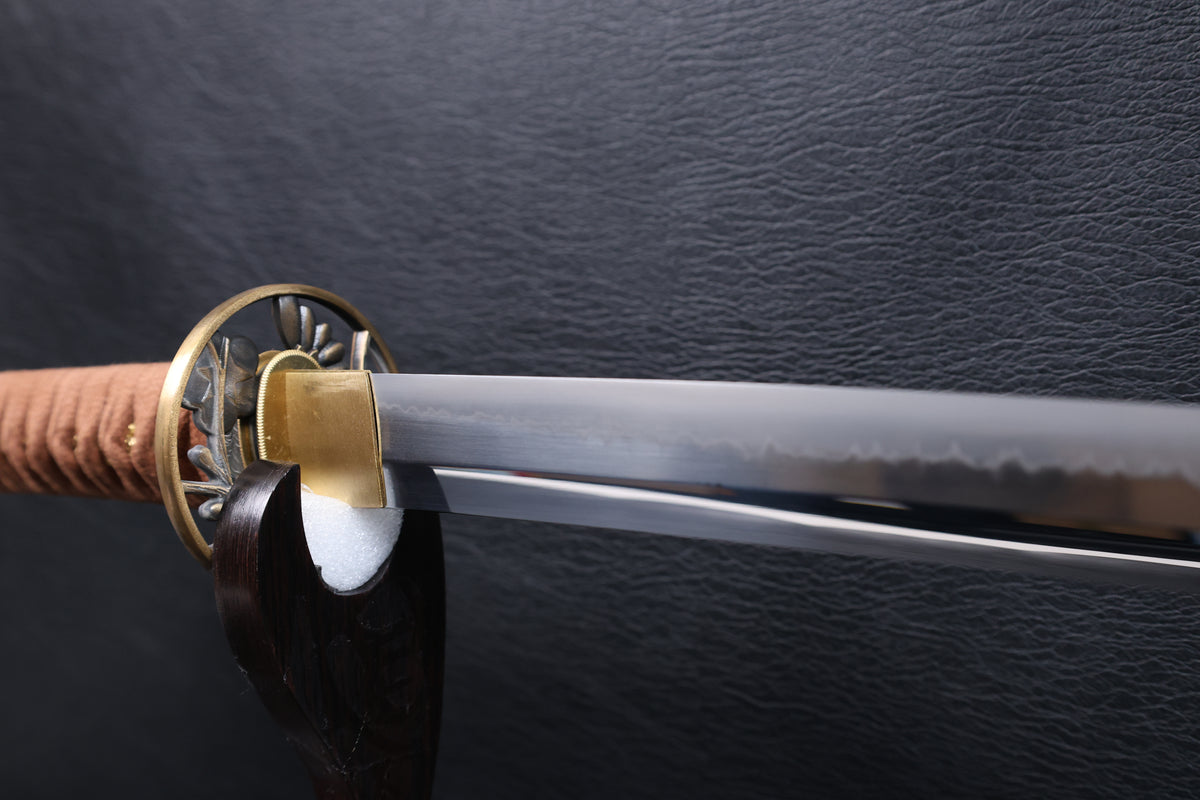 Katana Takatora T10 Clay Tempered Blade with Choji Hamon | KSA Jiang
