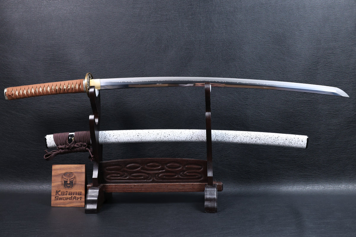 Katana Takatora T10 Clay Tempered Blade with Choji Hamon | KSA Jiang