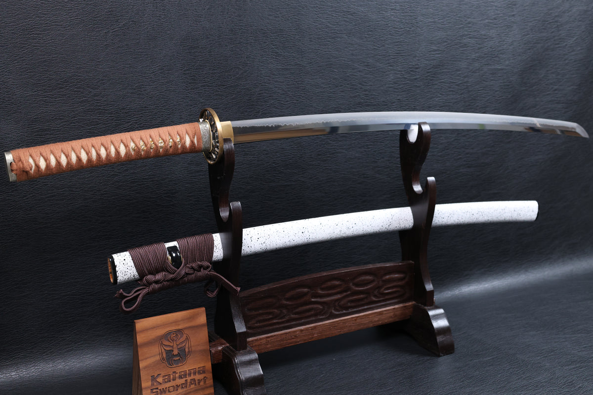 Katana Takatora T10 Clay Tempered Blade with Choji Hamon | KSA Jiang