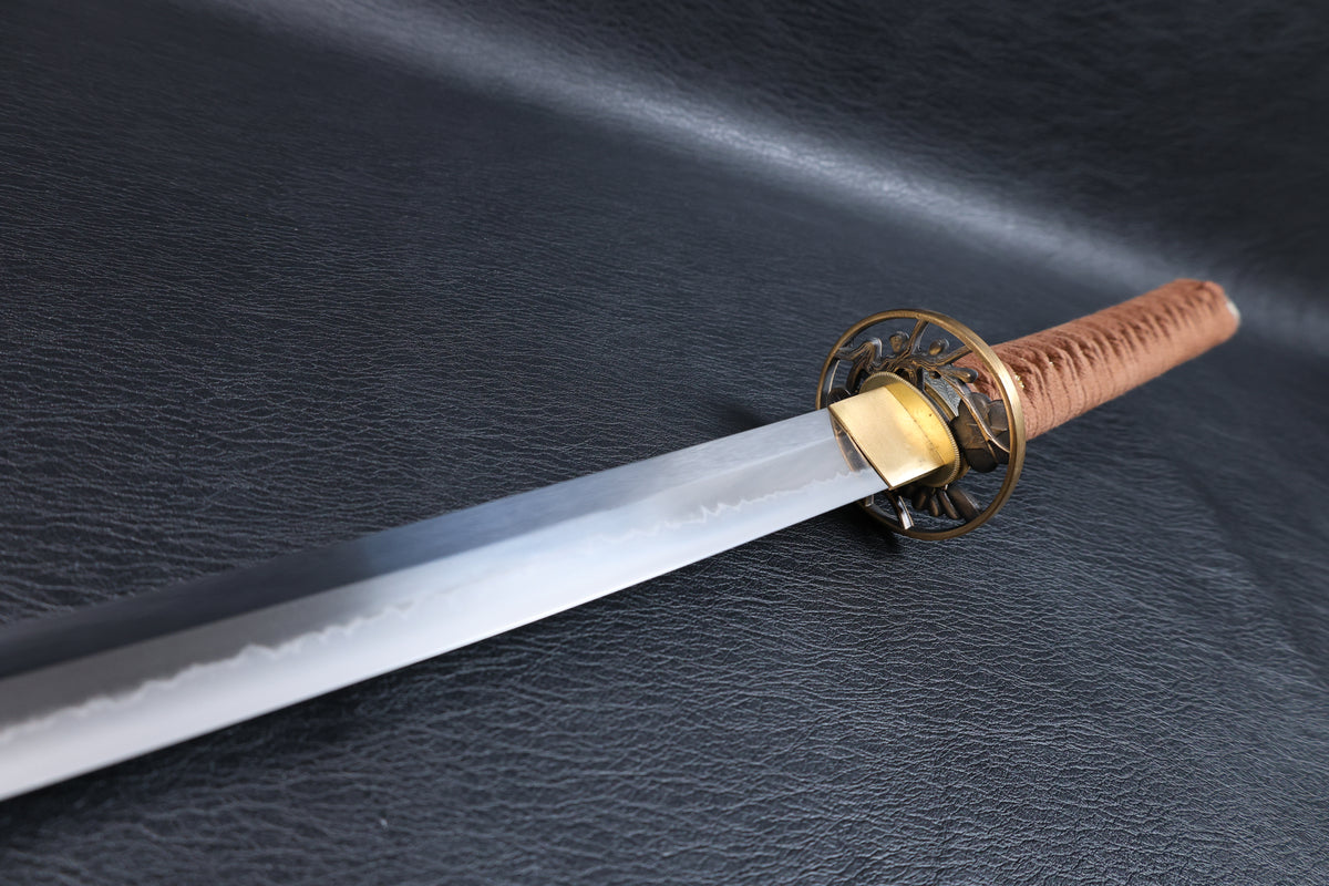 Katana Takatora T10 Clay Tempered Blade with Choji Hamon | KSA Jiang