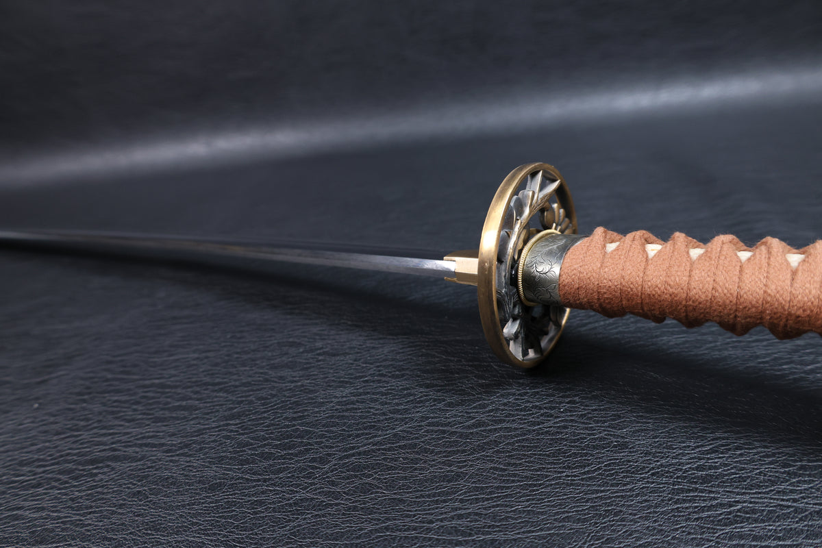 Katana Takatora T10 Clay Tempered Blade with Choji Hamon | KSA Jiang