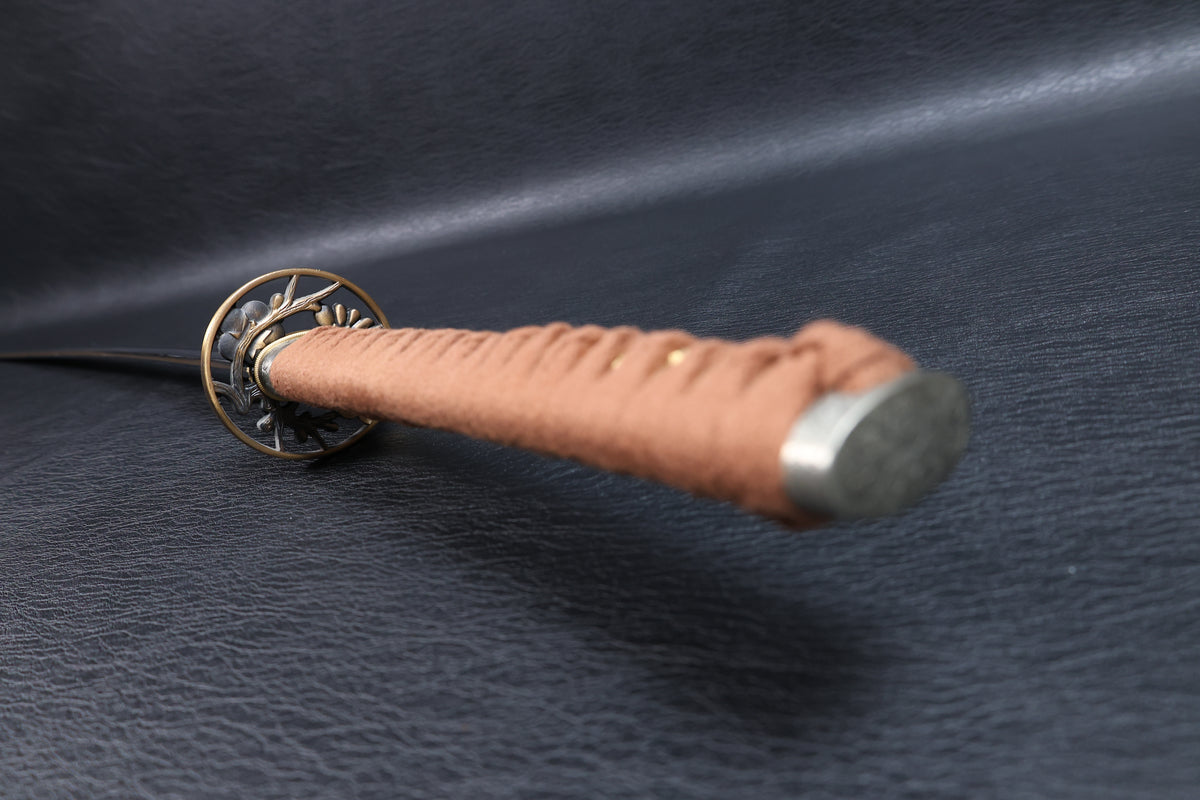 Katana Takatora T10 Clay Tempered Blade with Choji Hamon | KSA Jiang