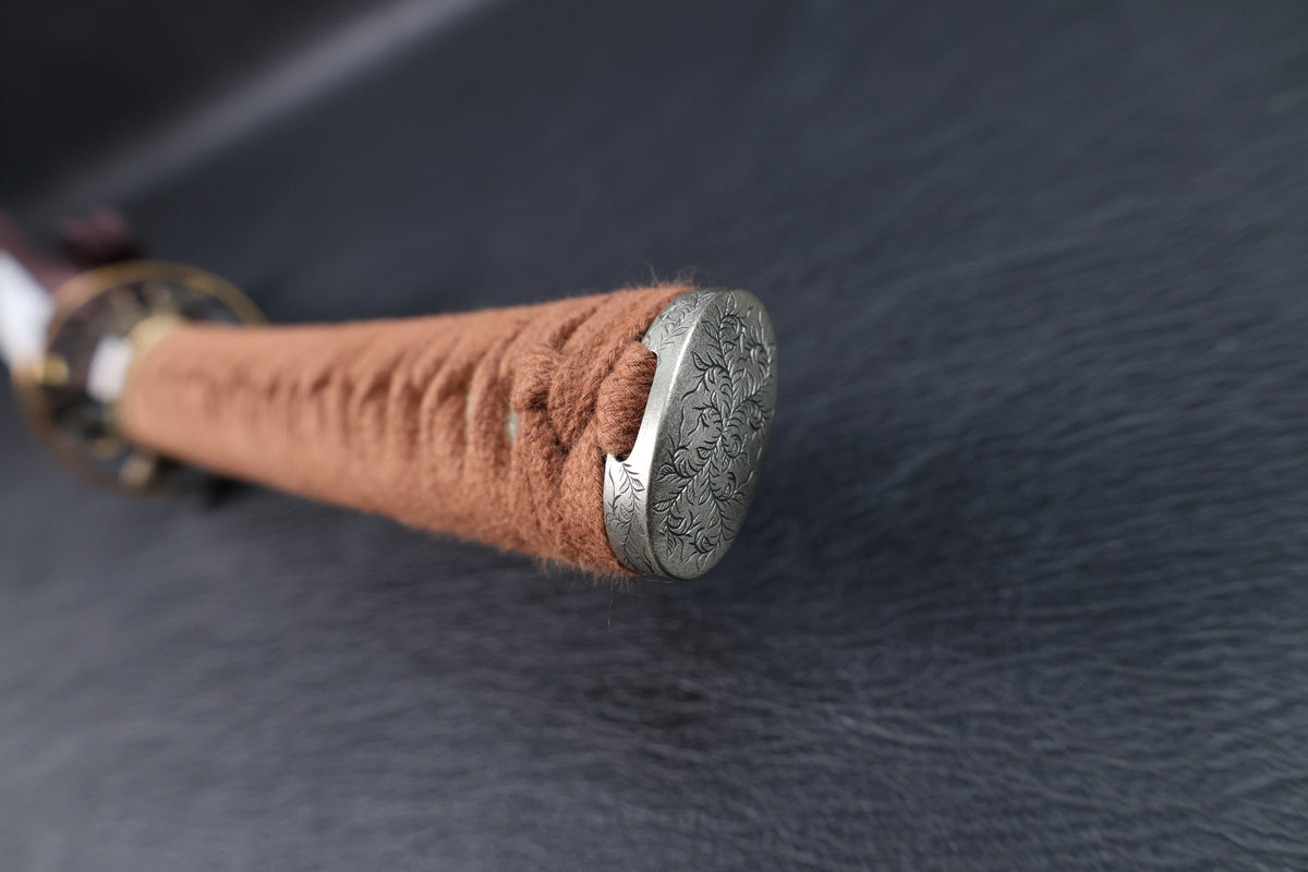 Katana Takatora T10 Clay Tempered Blade with Choji Hamon | KSA Jiang