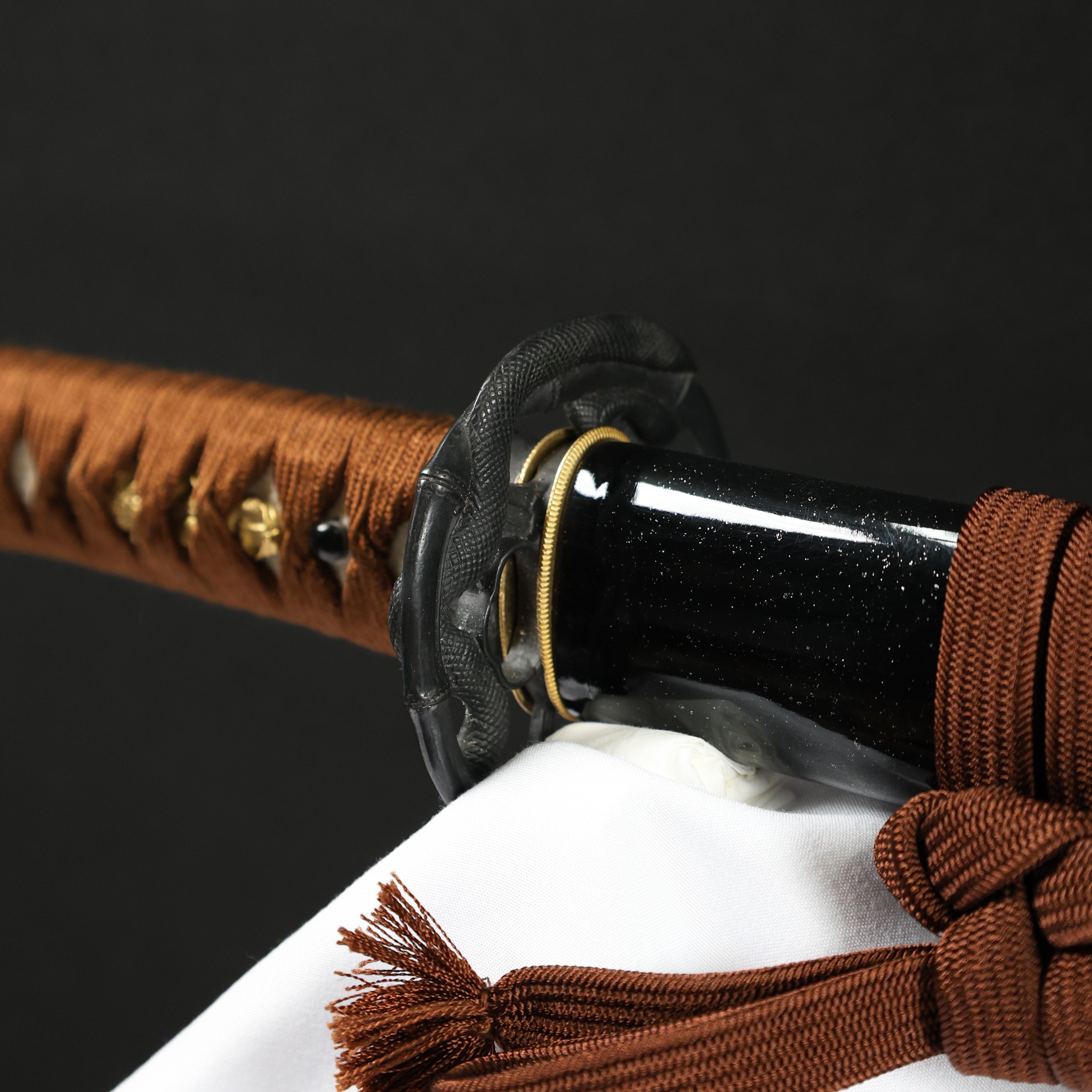 Katana Serpent Wave Folded Steel Blade Janami Koshirae 蛇濤 | TangGu Sword