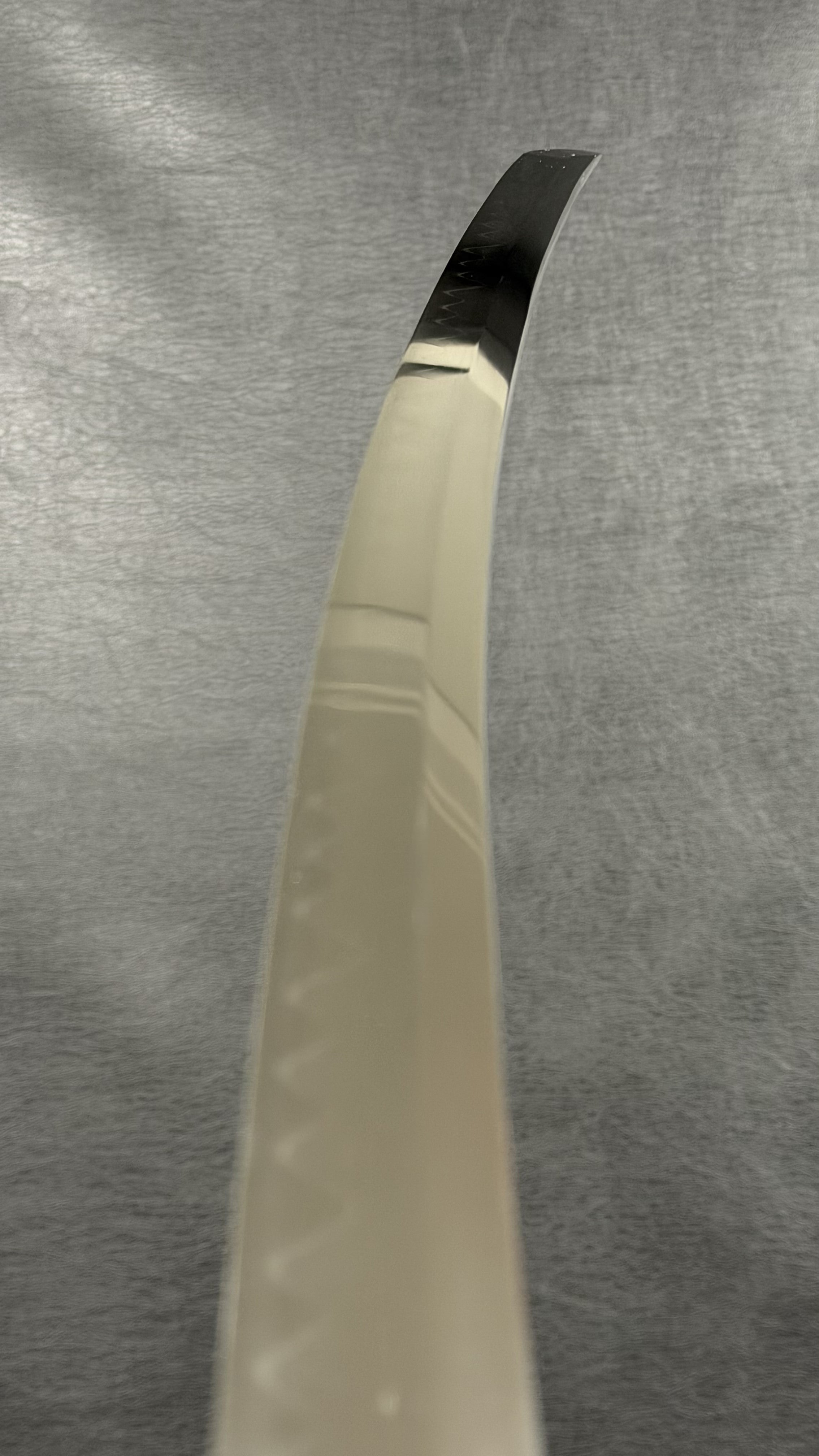 Katana Bokuden T10 Clay Tempered Blade with Notare Wave Hamon | KSA Huo
