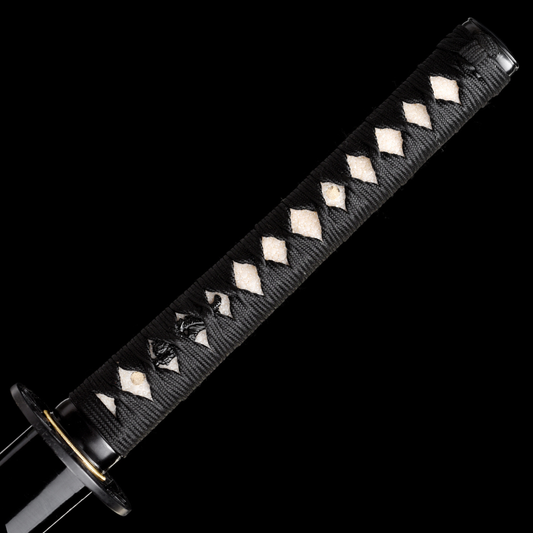 Samurai Sword Tsuka-Ito Black