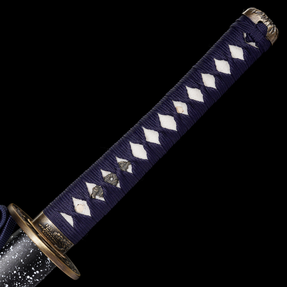 Samurai Sword Tsuka-Ito Dark Blue