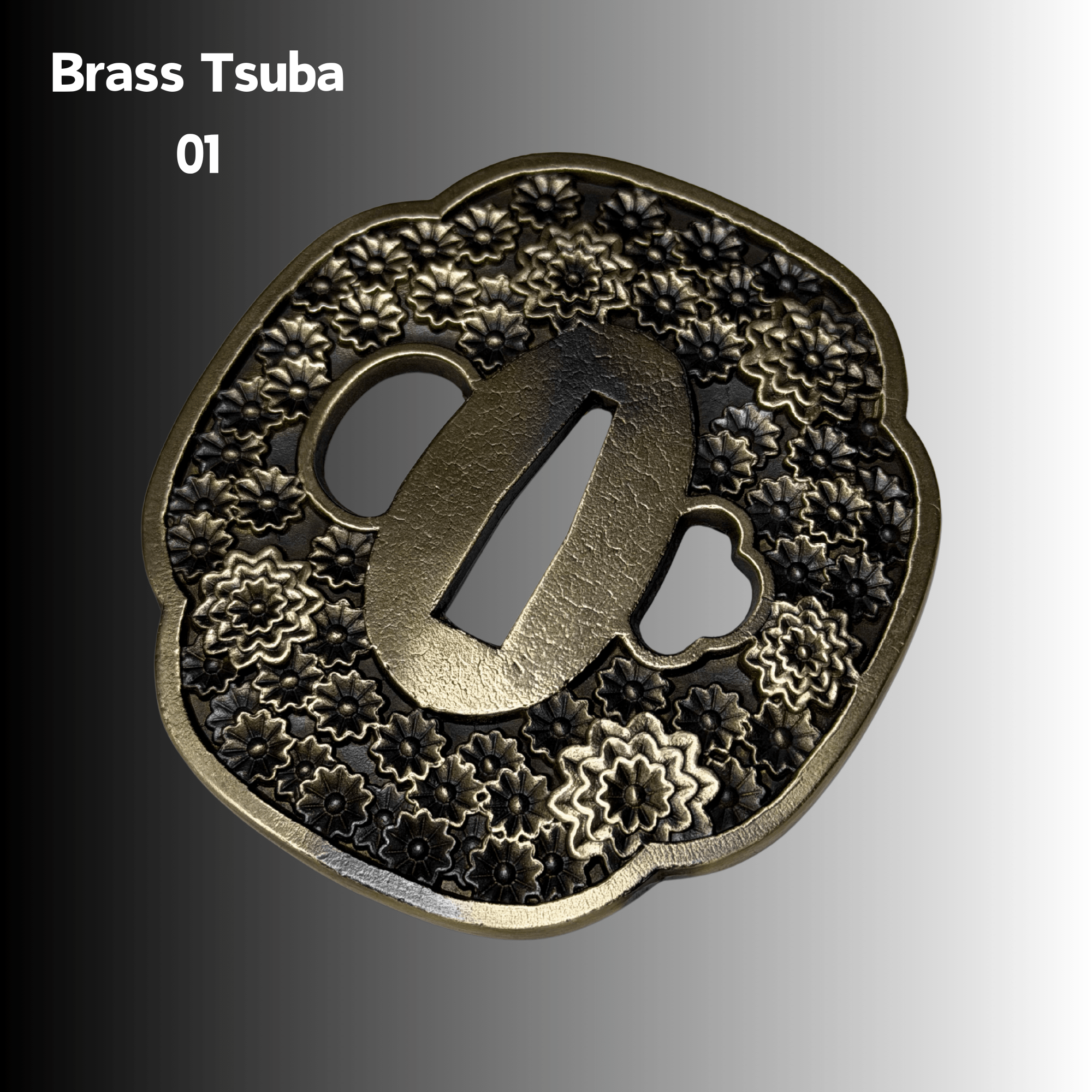 Brass Tsuba For Katana Wakizashi Tanto Samurai Sword | KatanaSwordArt Tsuba For Sale 2025