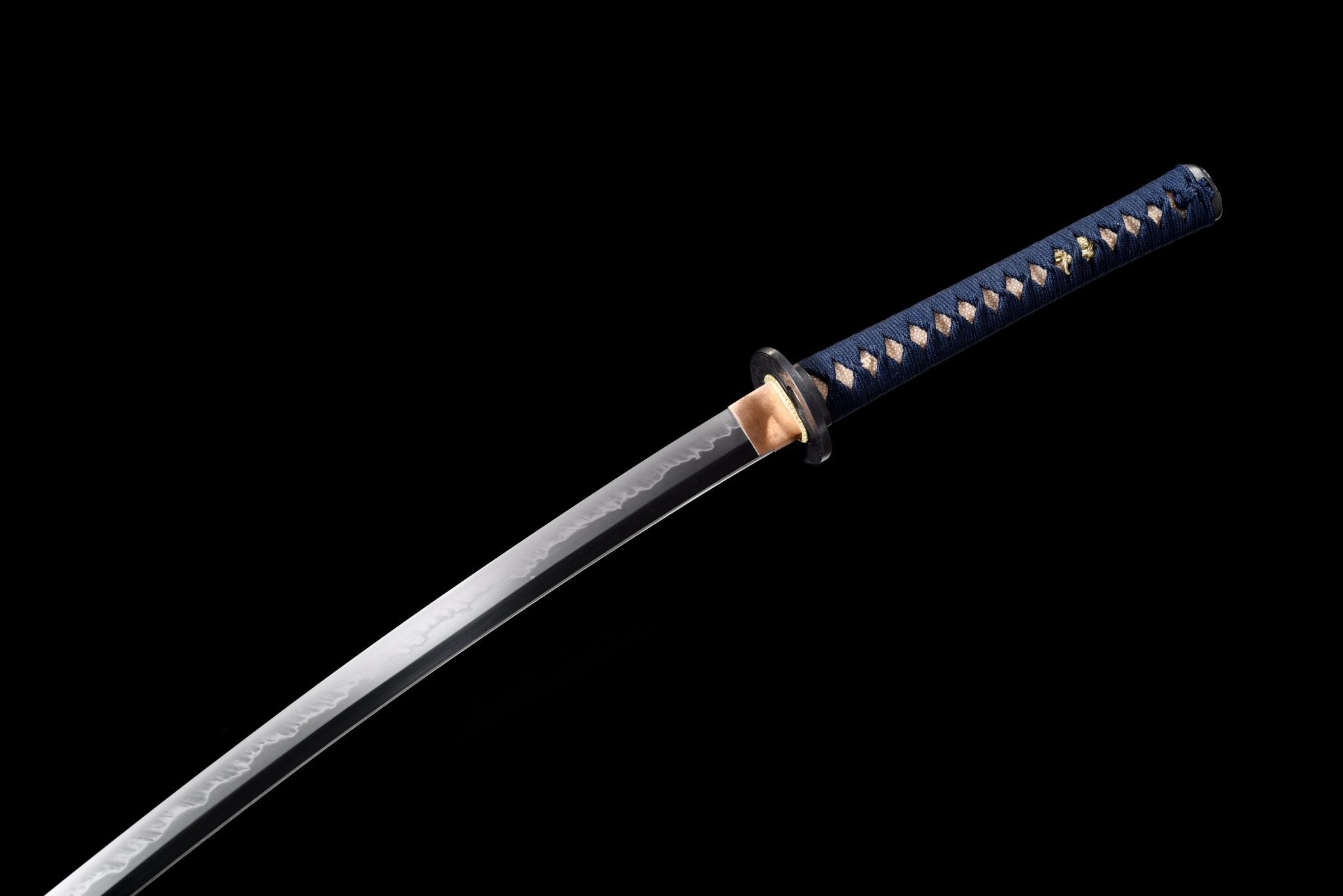 Collectable Katana Azure Lion High Carbon Chōji Hamon Red Saya 蒼獅 | KatanaSwordArt Katana For Sale 2025