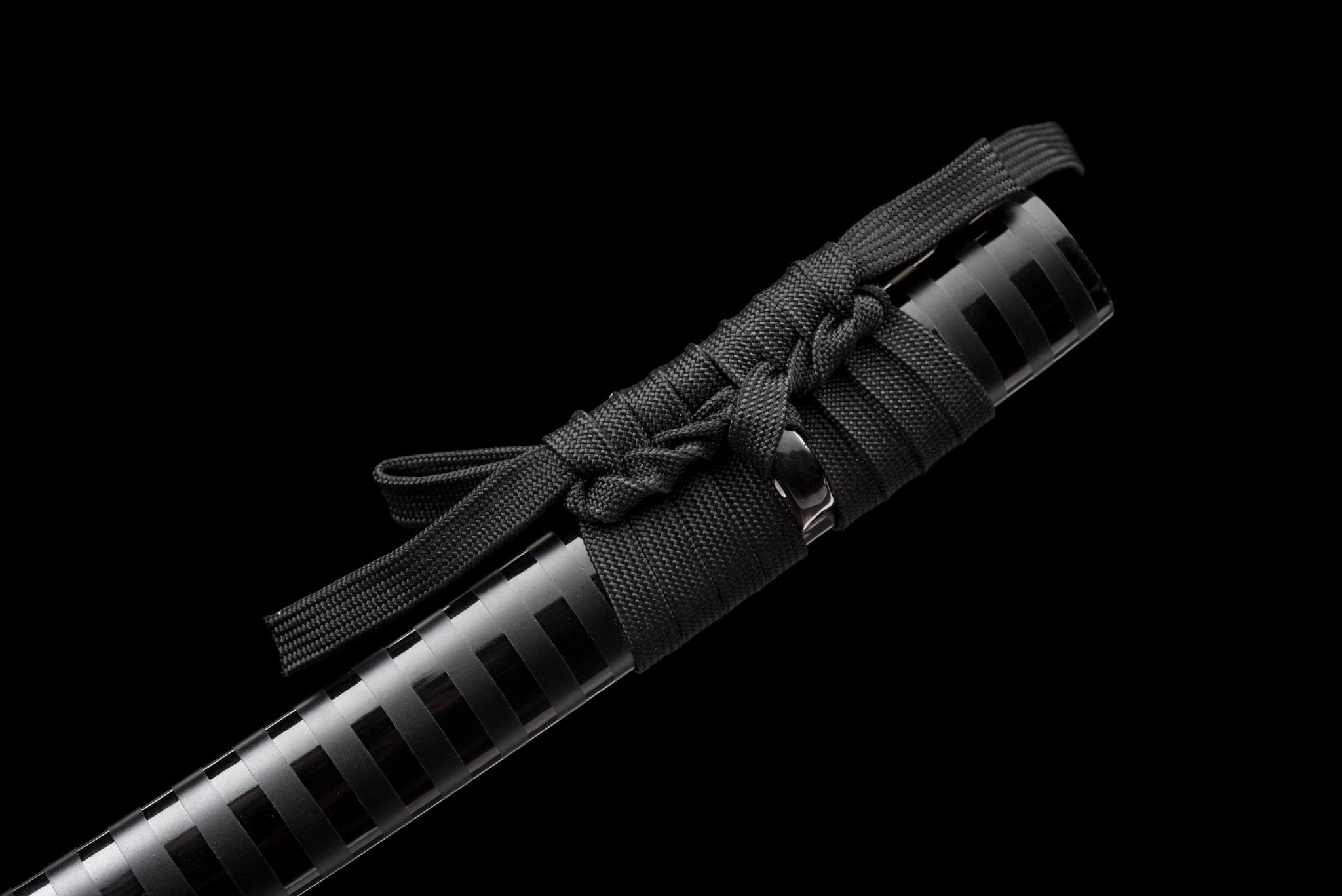 Collectable Katana Dark Wave Folded Steel Clay Tempered Black Saya 暗波 | KatanaSwordArt Katana For Sale 2025
