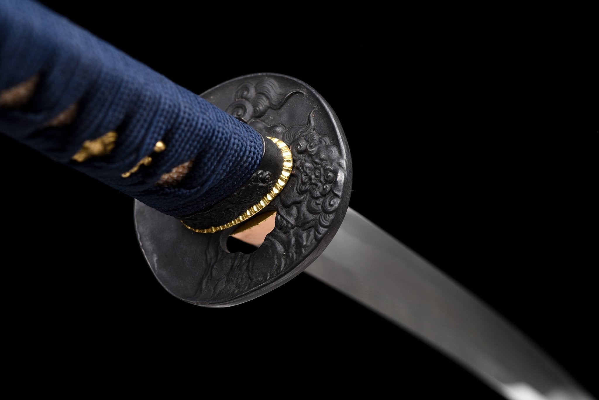 Collectable Katana Flame Lion Folded Steel Clay Tempered Red Saya 炎獅 | KatanaSwordArt Katana For Sale 2025