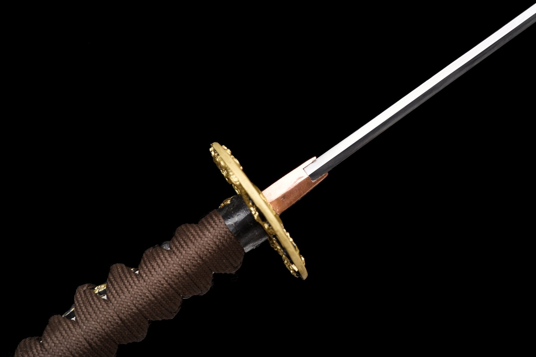 Collectable Katana Golden Dragon Sanmai Steel Clay Tempered Chinkin Saya 金龍 | KatanaSwordArt Katana For Sale 2025