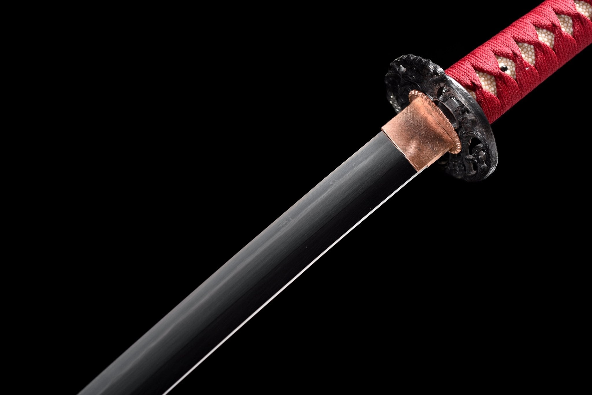 Collectable Katana Golden Koi Sanmai Steel Clay Tempered Gold Saya 錦鯉 | KatanaSwordArt Katana For Sale 2025