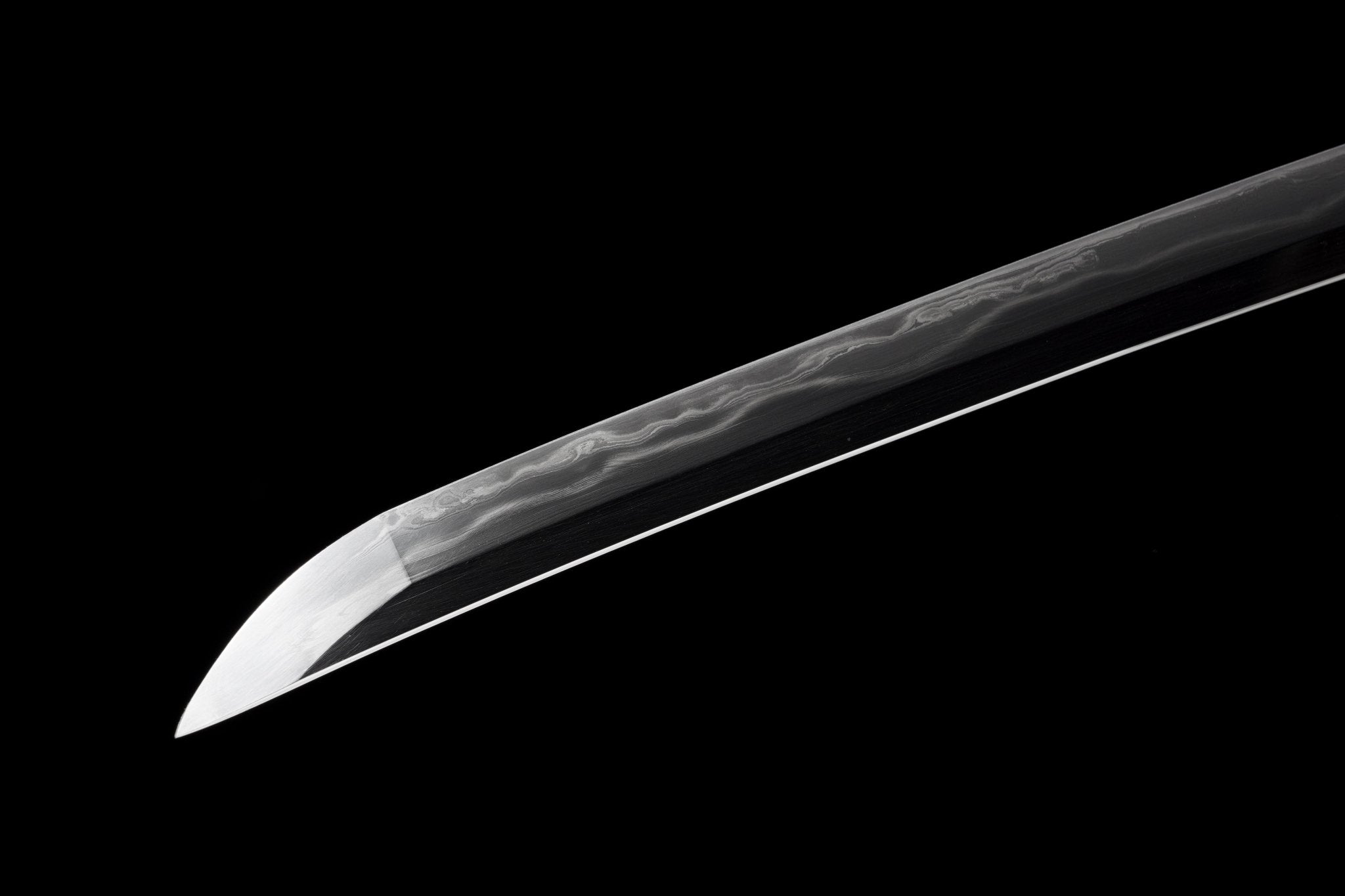 Collectable Katana Golden Maple Sanmai Steel Clay Tempered Black Lacquer Saya 金枫 | KatanaSwordArt Katana For Sale 2025