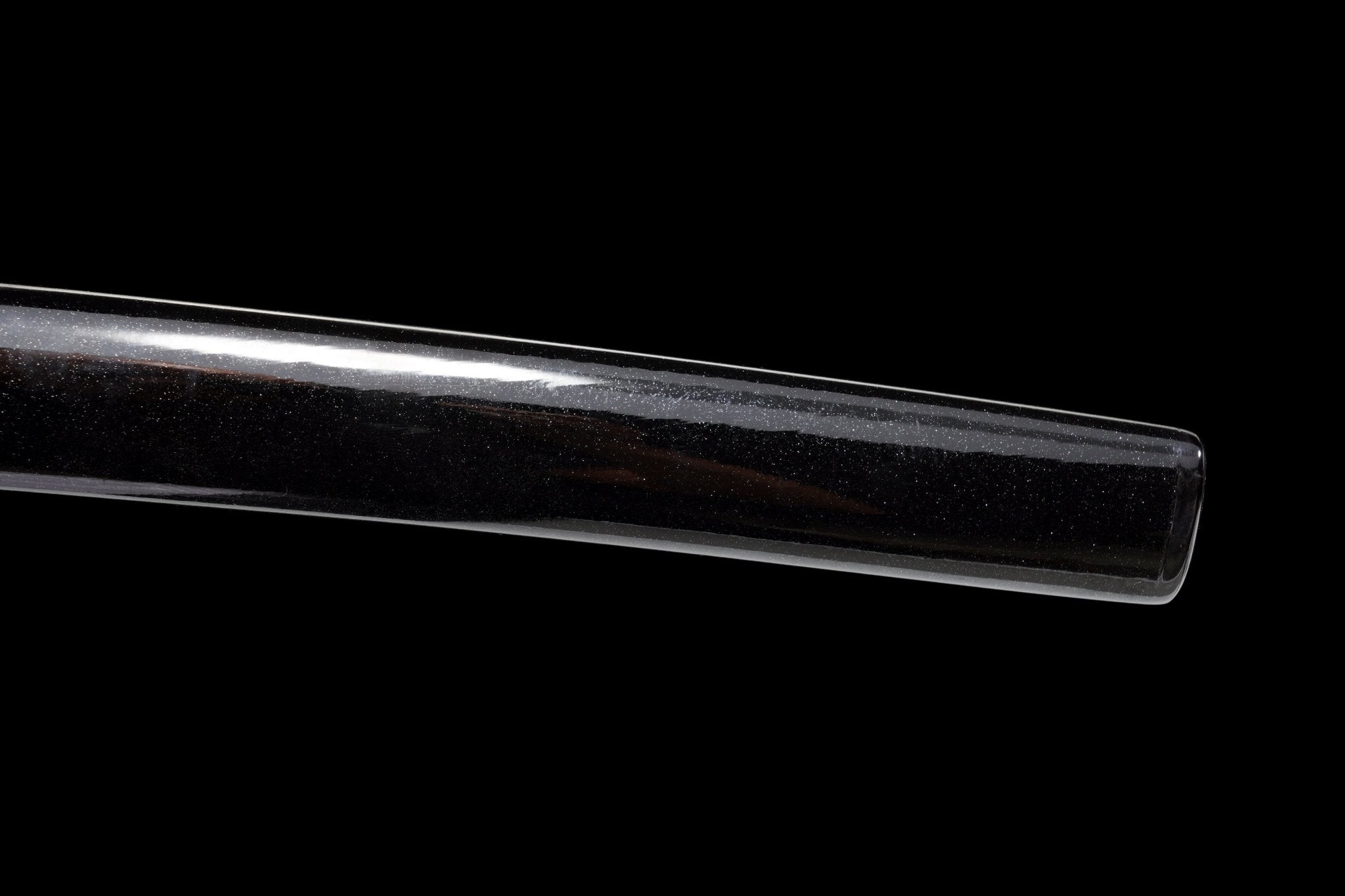 Collectable Katana Green Blossom Sanmai Blade Clay Tempered Black Lacquer Saya 緑華 | KatanaSwordArt Katana For Sale 2025