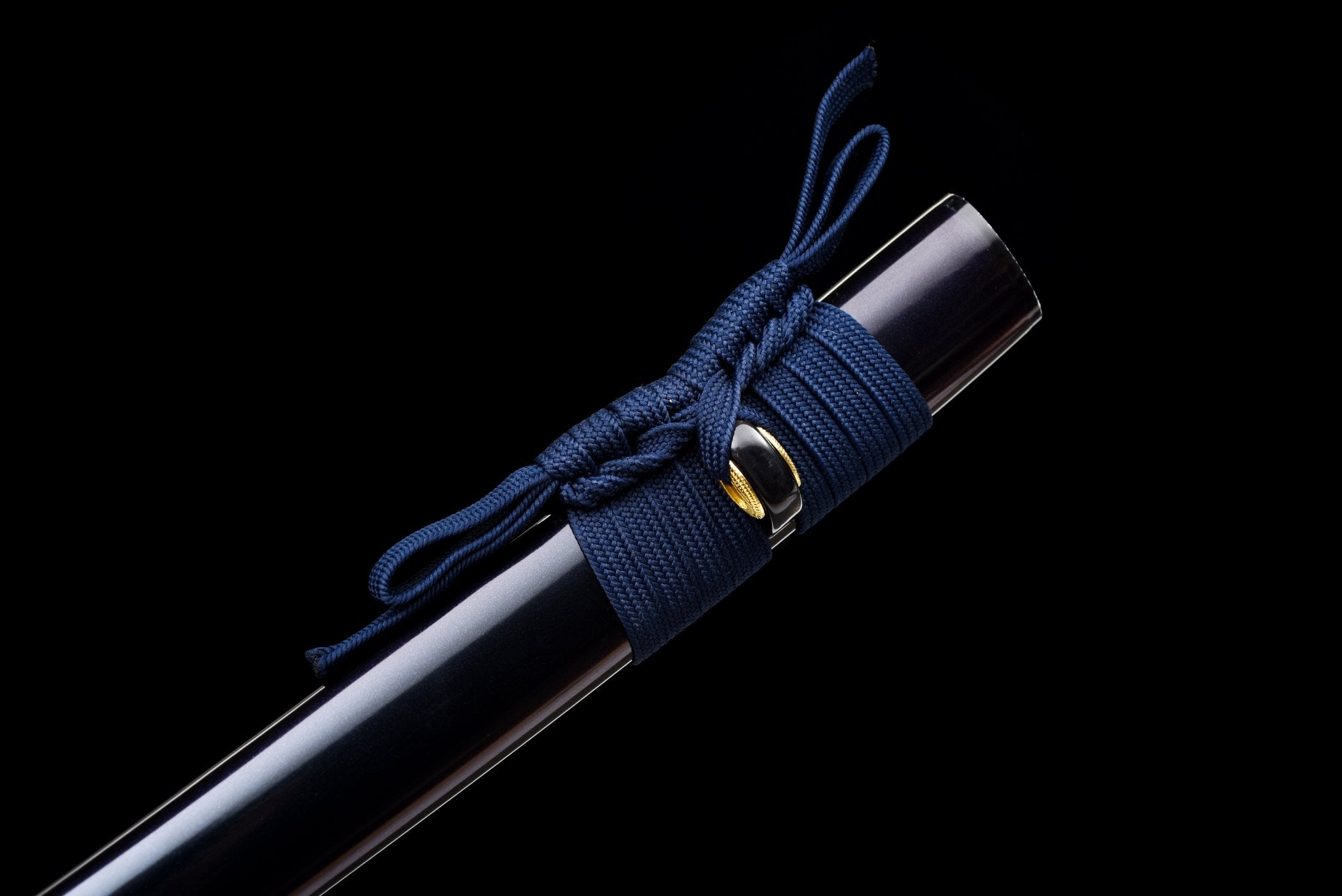 Collectable Katana Midnight Bamboo Sanmai Steel Clay Tempered Purple Saya 竹影 | KatanaSwordArt Katana For Sale 2025