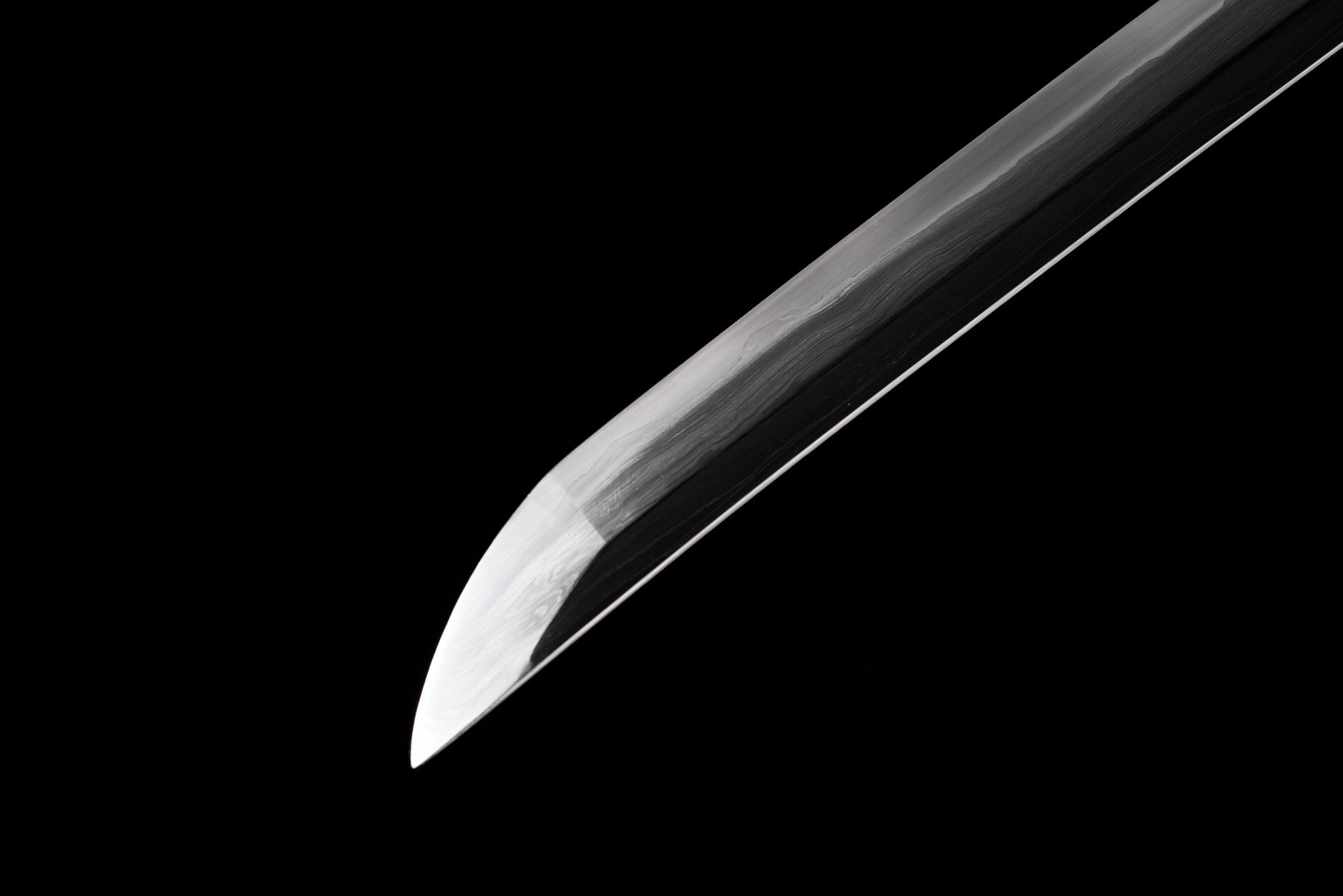 Collectable Katana Midnight Bamboo Sanmai Steel Clay Tempered Purple Saya 竹影 | KatanaSwordArt Katana For Sale 2025