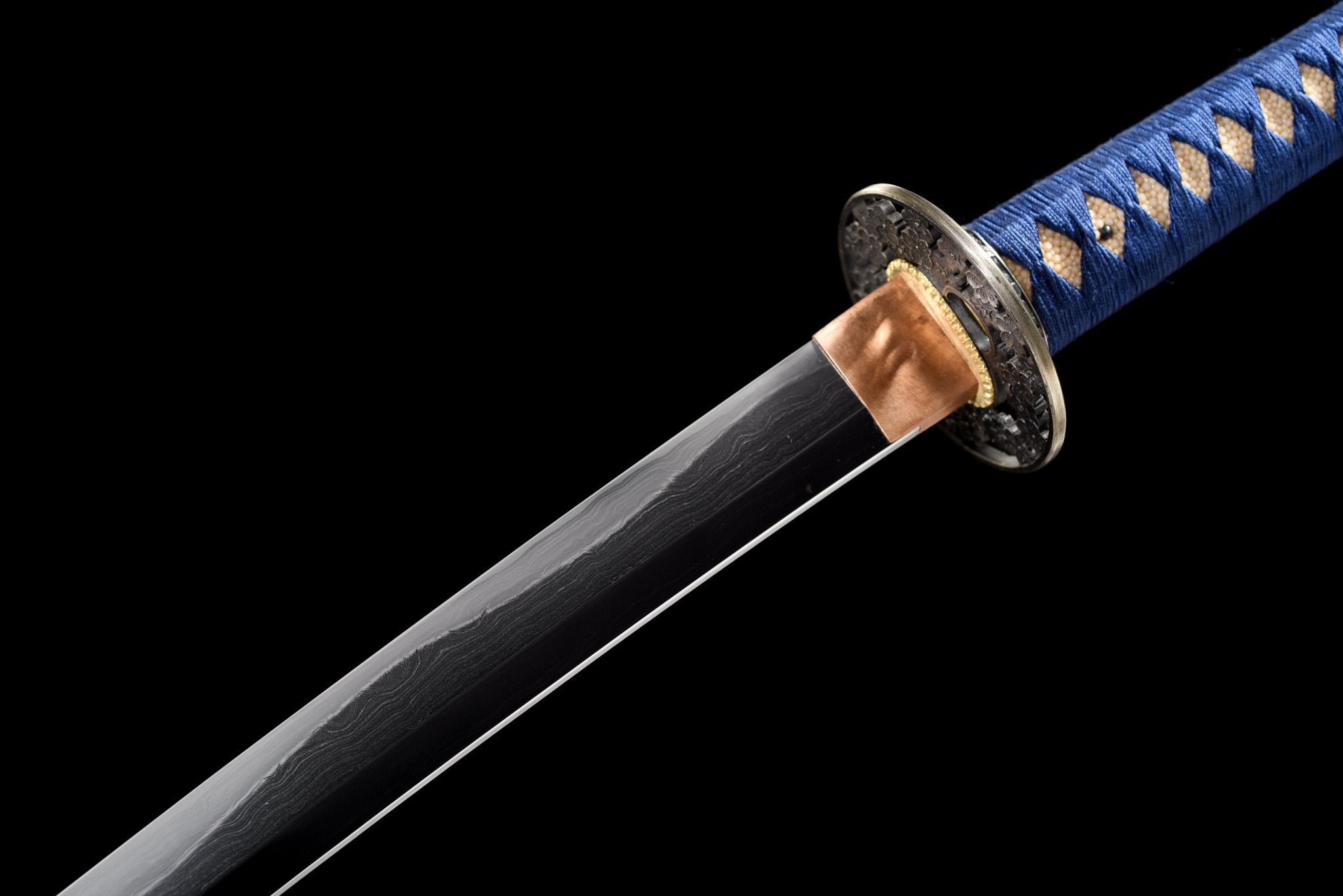 Collectable Katana Sakura Bloom Sanmai Steel Clay Tempered Pearl Inlaid Saya 櫻刃 | KatanaSwordArt Katana For Sale 2025