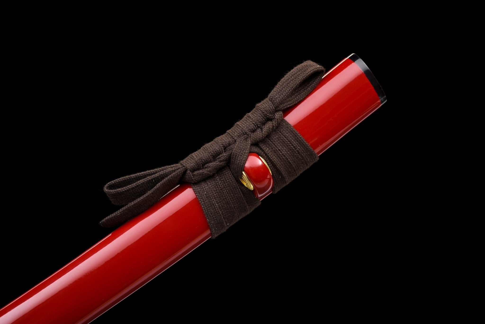 Collectable Katana Scarlet Wave Sanmai Steel Clay Tempered Red Saya 緋浪 | KatanaSwordArt Katana For Sale 2026