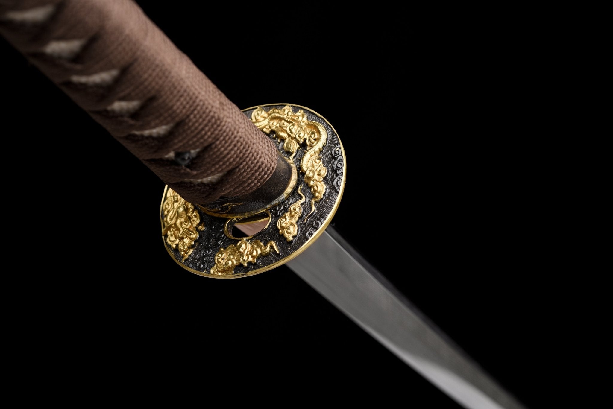 Collectable Katana Shadow Dragon Sanmai Steel Clay Tempered Kin Mushikui Saya 影龍 | KatanaSwordArt Katana For Sale 2025