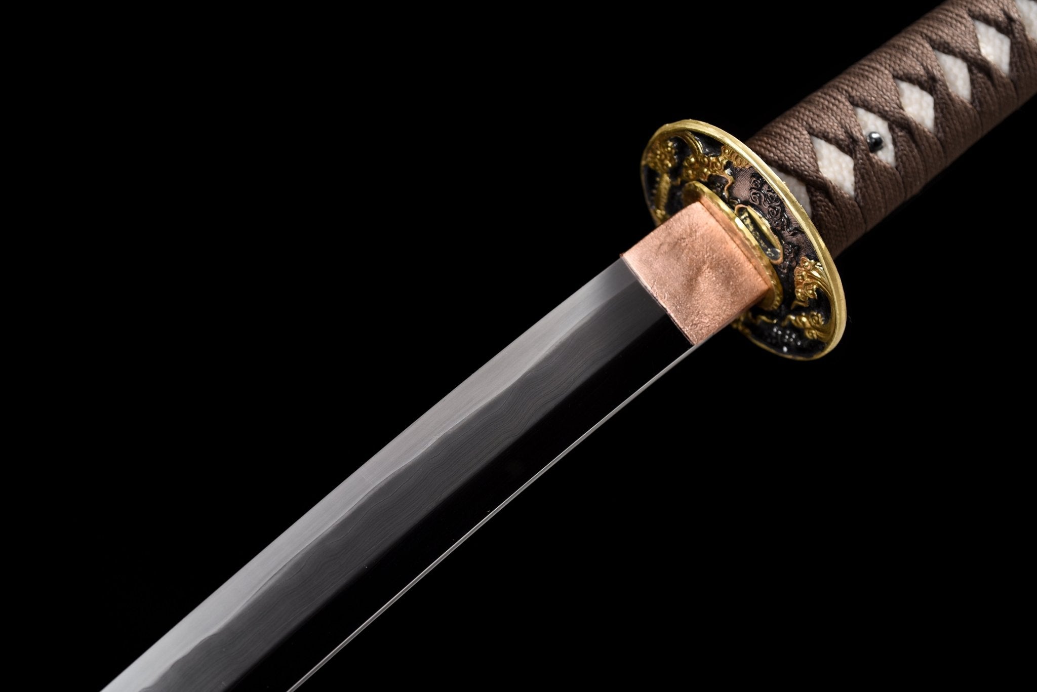 Collectable Katana Shadow Dragon Sanmai Steel Clay Tempered Kin Mushikui Saya 影龍 | KatanaSwordArt Katana For Sale 2025