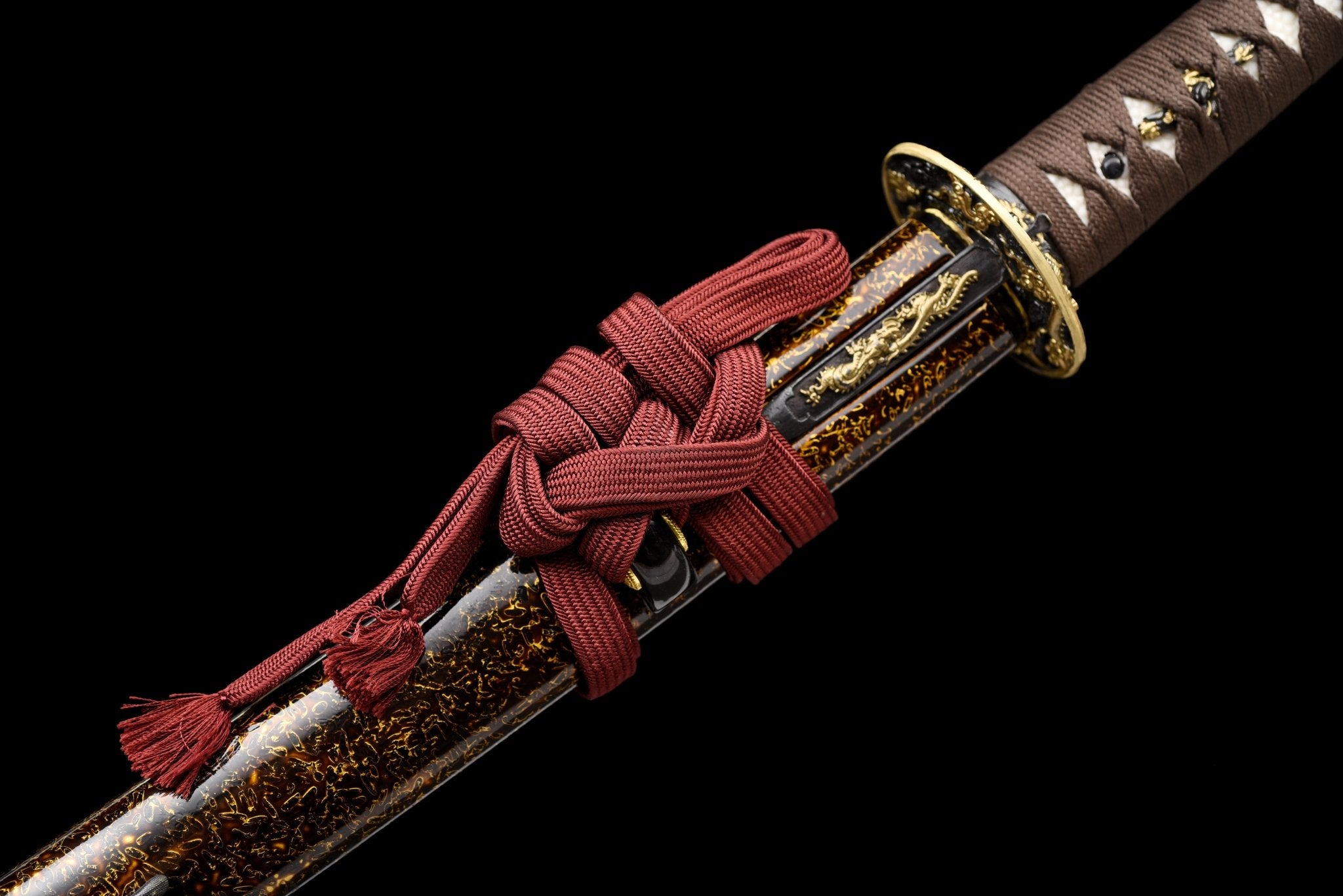 Collectable Katana Shadow Dragon Sanmai Steel Clay Tempered Kin Mushikui Saya 影龍 | KatanaSwordArt Katana For Sale 2025